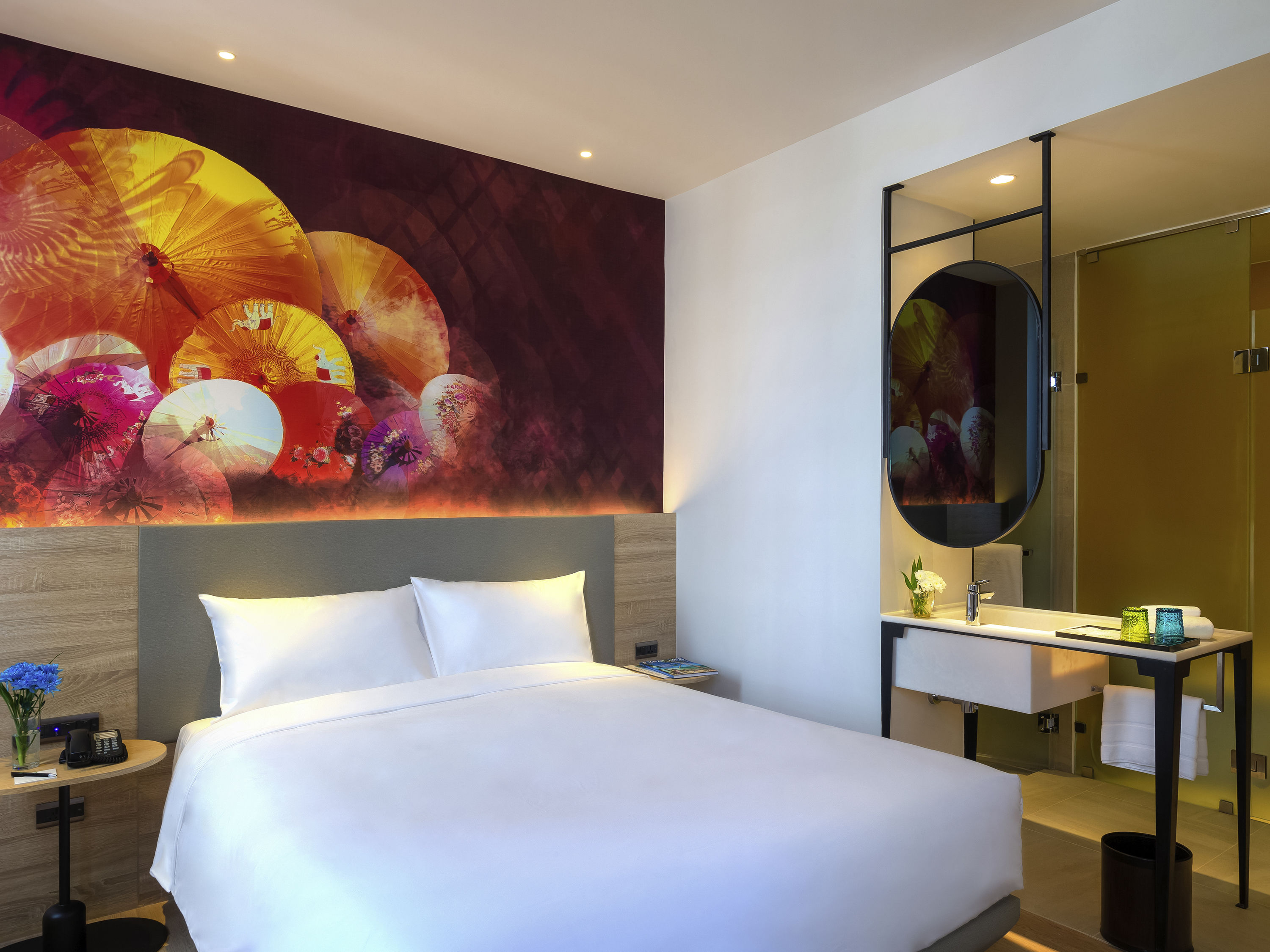 غرفة بسرير كوين، Ibis Styles Bangkok Ratchada 2/3
