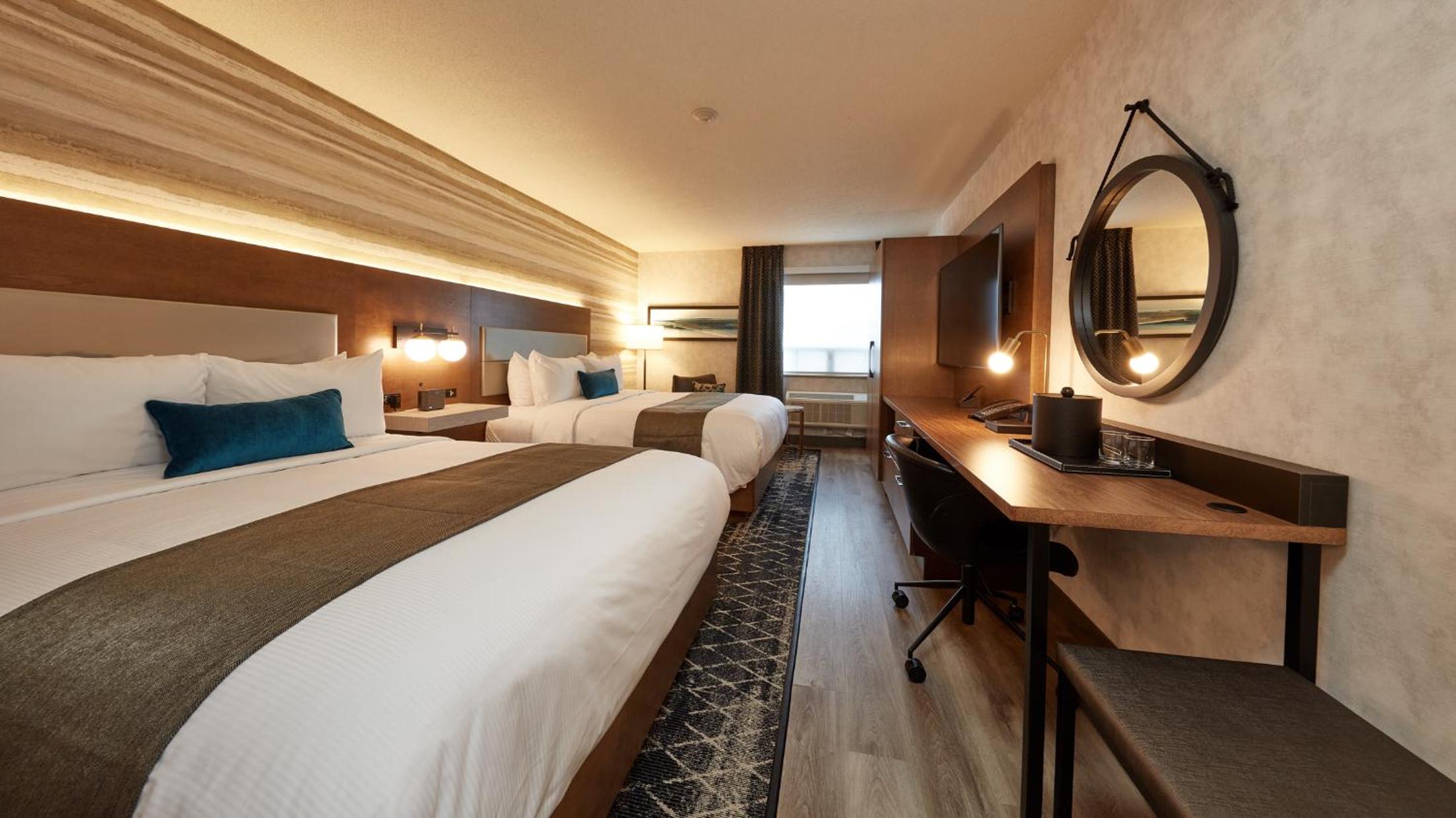 Renovated, Business, 2 Queen Beds