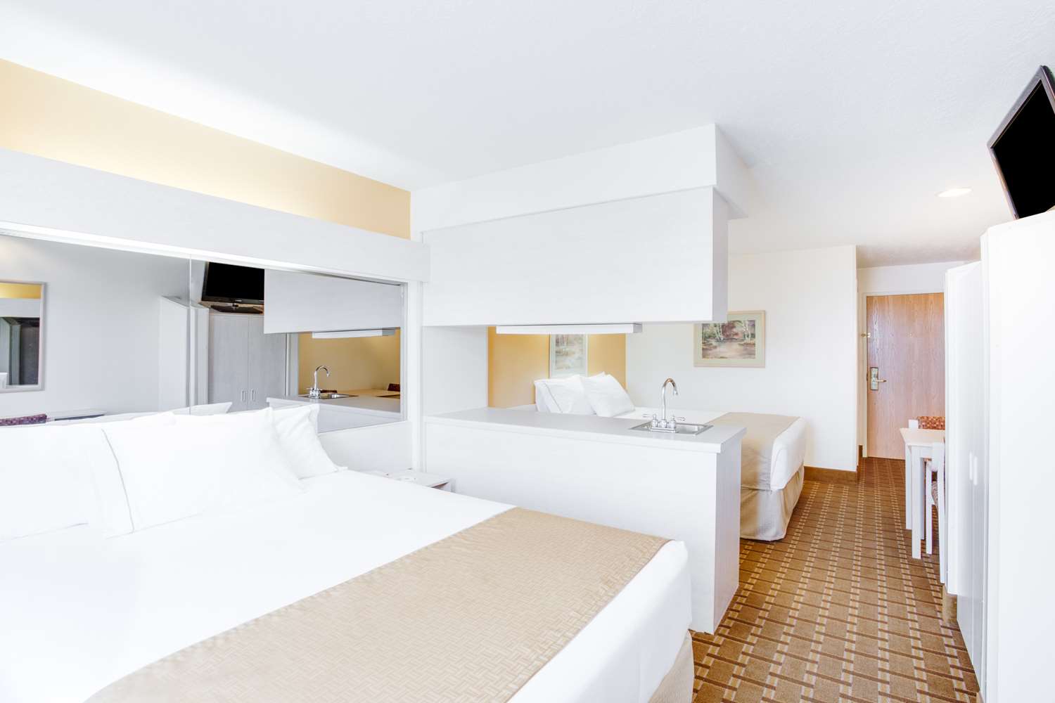 غرفة بسريرين كوين، SureStay Hotel by Best Western Christiansburg Blacksburg 3/4