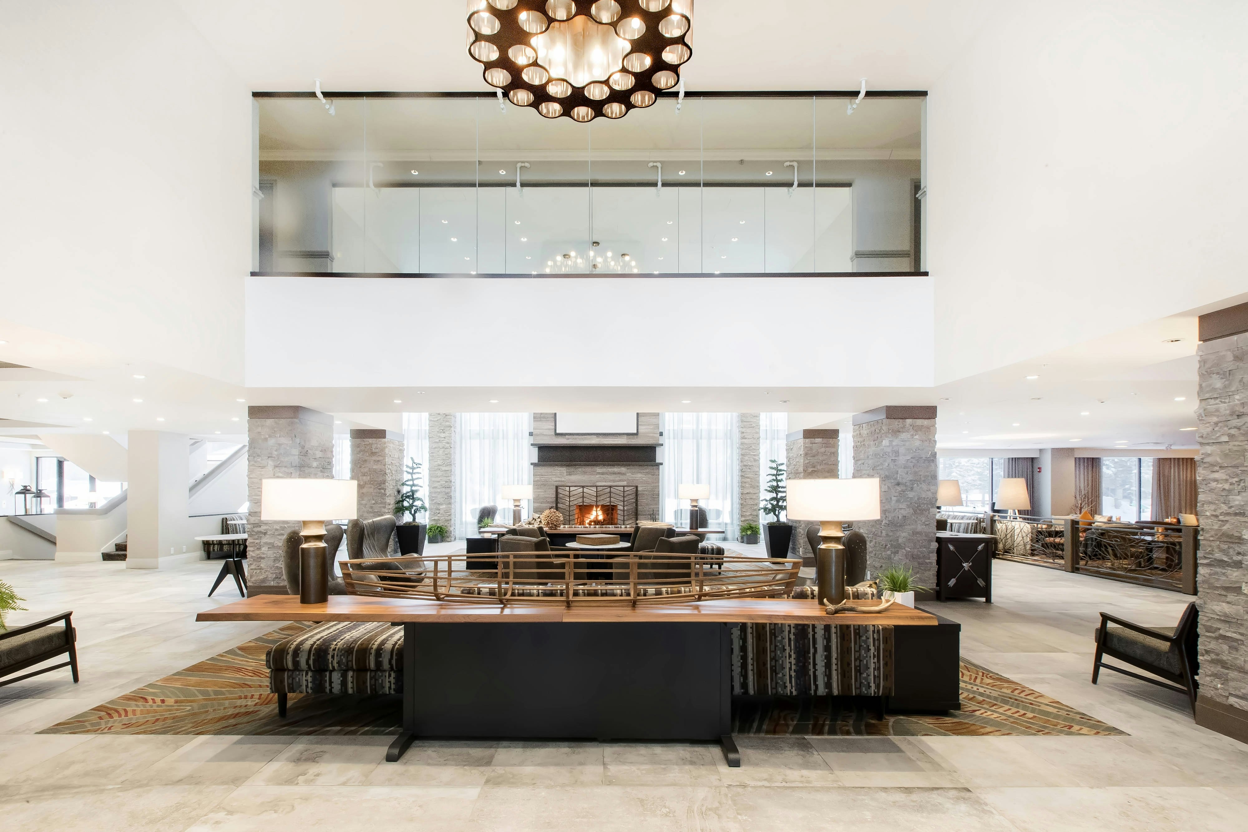 Lobby at Kananaskis Mountain Lodge, Autograph Collection, KANANASKIS
