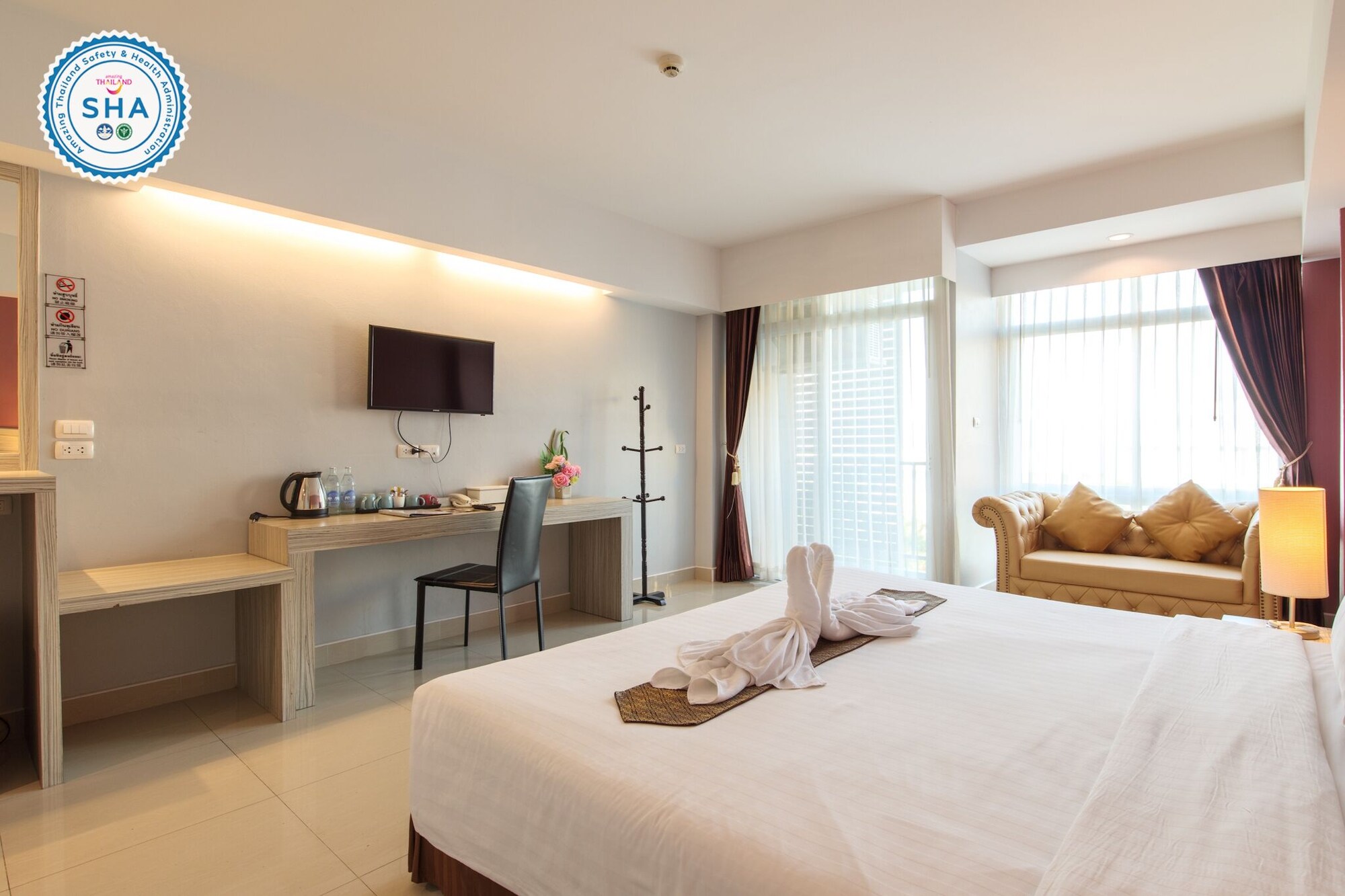 غرفة ديلوكس بسرير كينج، TUBTIM SIAM SUVARNABHUMI HOTEL 7/10