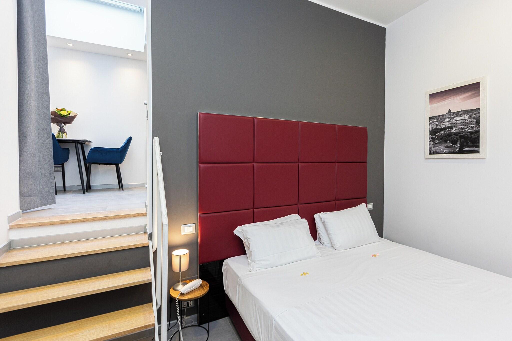 جناح تنفيذي بسرير كينج وسرير مزدوج، Hotel Castellino Roma 6/10