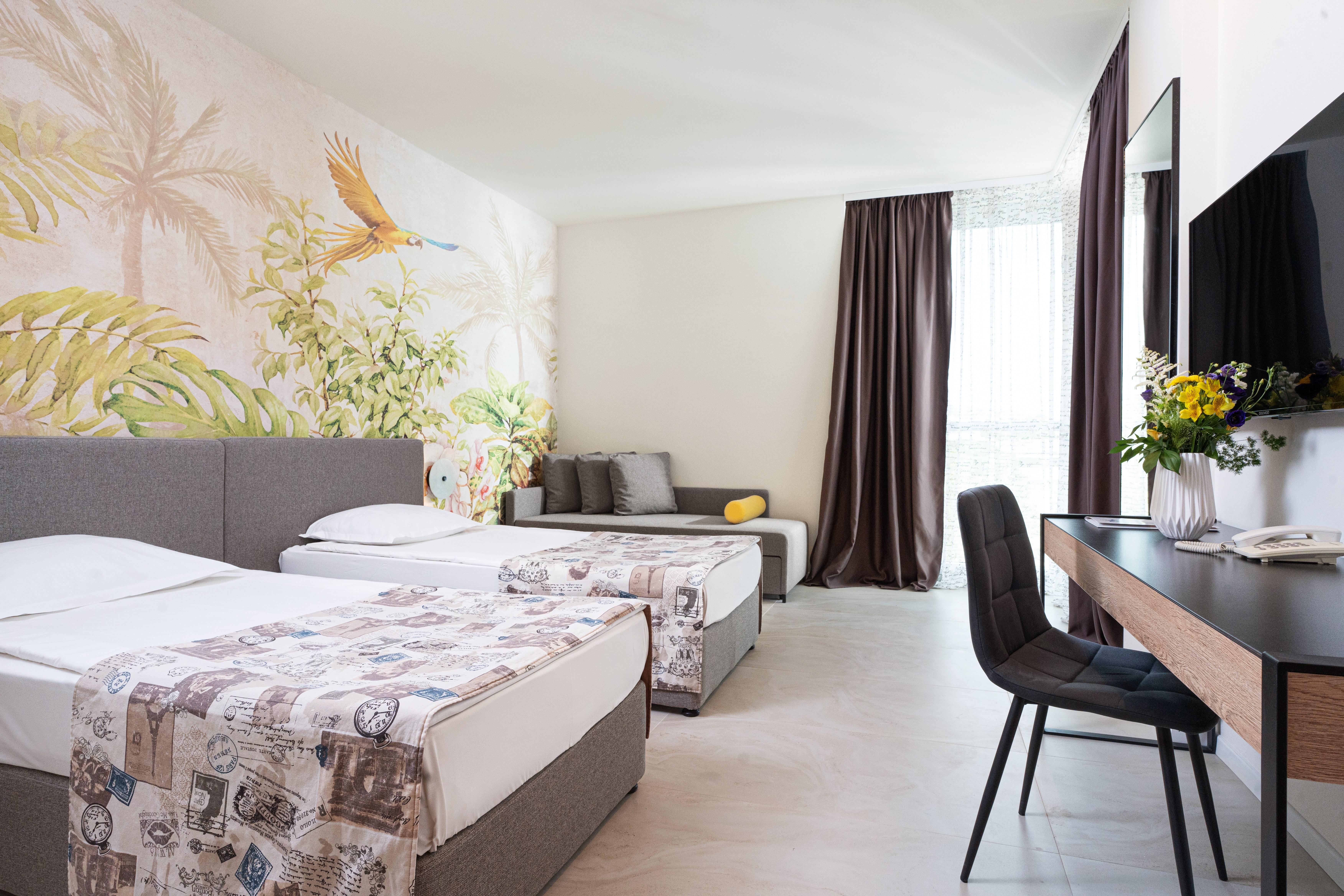 Superior, Twin Beds, Sea Side, Balcony