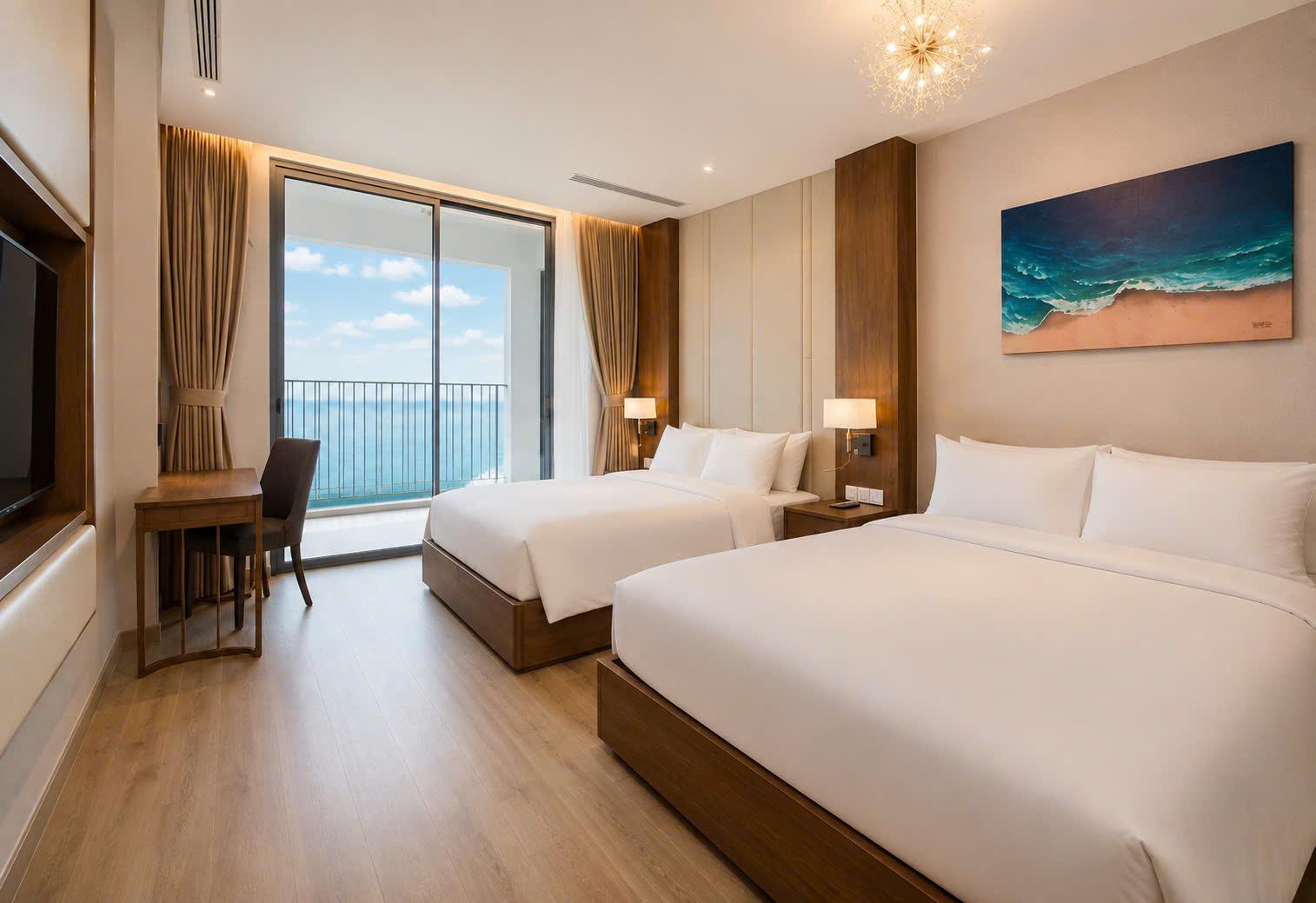 2 Bedrooms, Connecting, Pool, Sea View