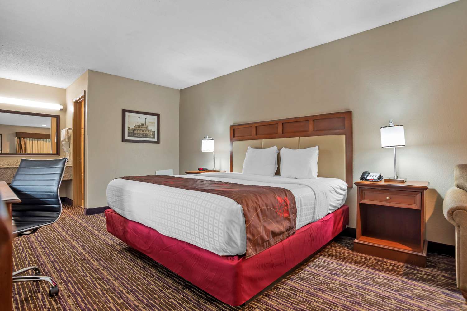 غرفة بسرير كينج، Best Western Vicksburg 2/4