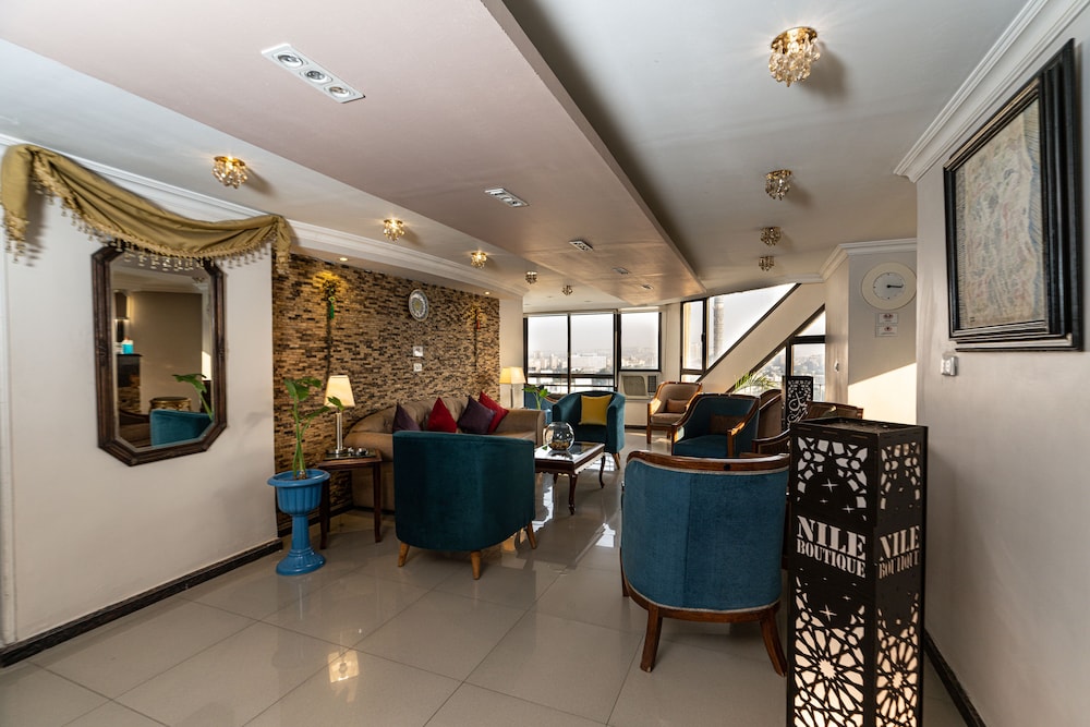 Lobby at Nile Boutique Hotel, GIZA