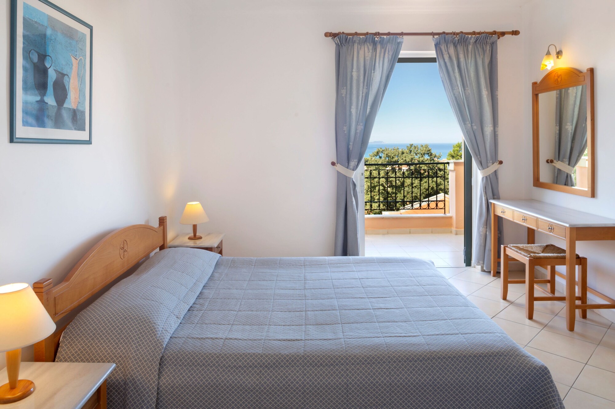 1 Bedroom, Superior, Apartment, 1 Double and 1 Single Bed, Sea View, 2 Sofa