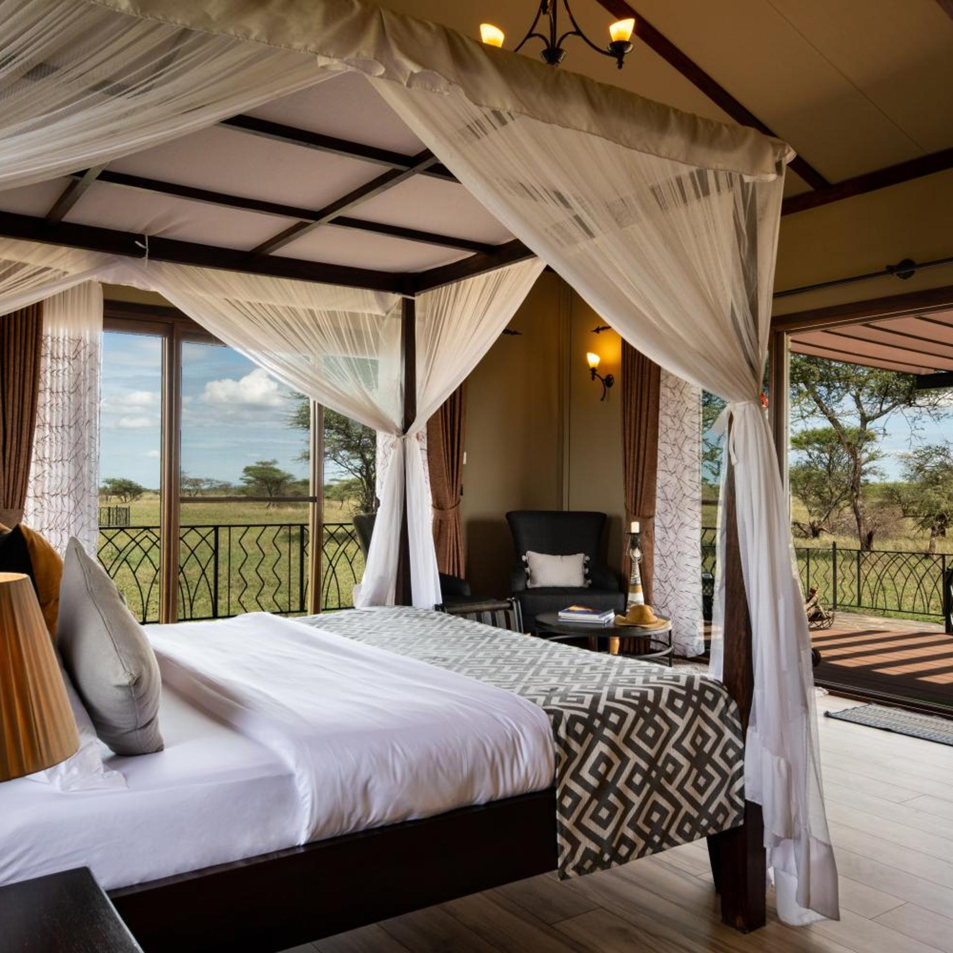 Executive, Double Bed, Serengeti Sametu Camp by Karibu Camps & Lodges 7/10