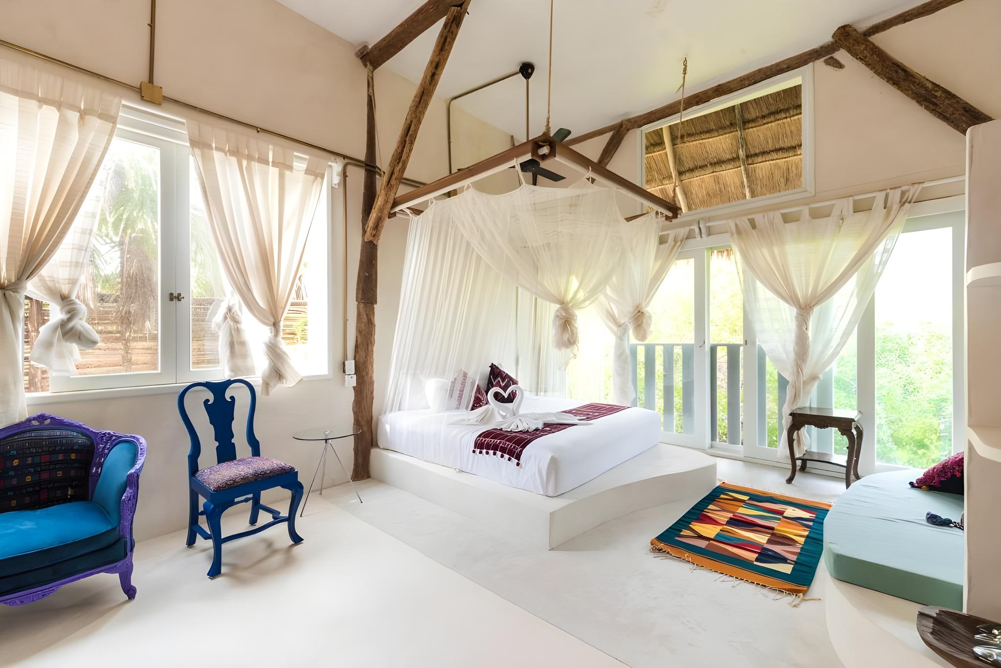 Roof Top, Deluxe, King Bed, Jungle View, Terrace
