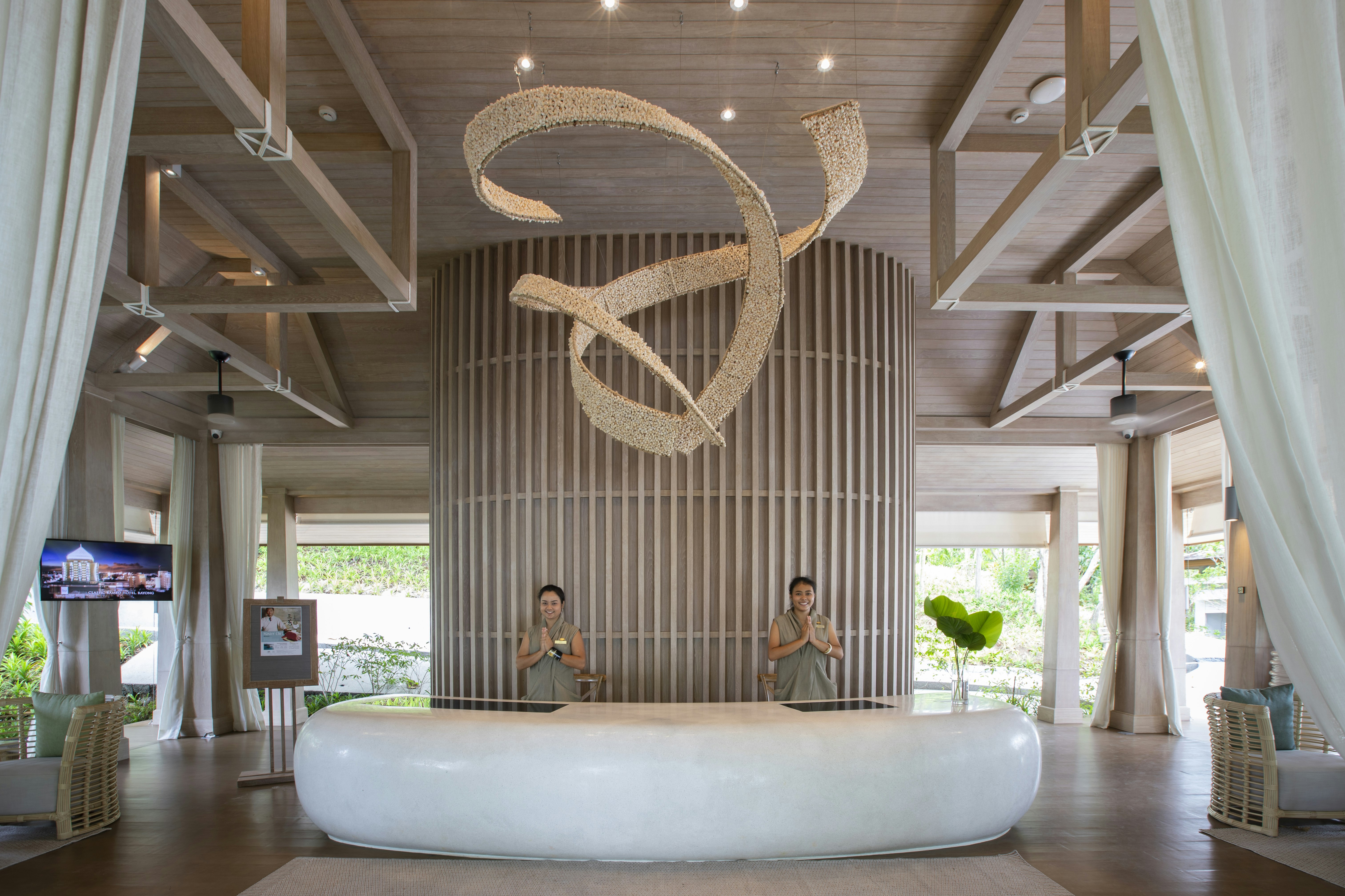 Lobby at Cape Fahn Hotel Samui, BOPHUT