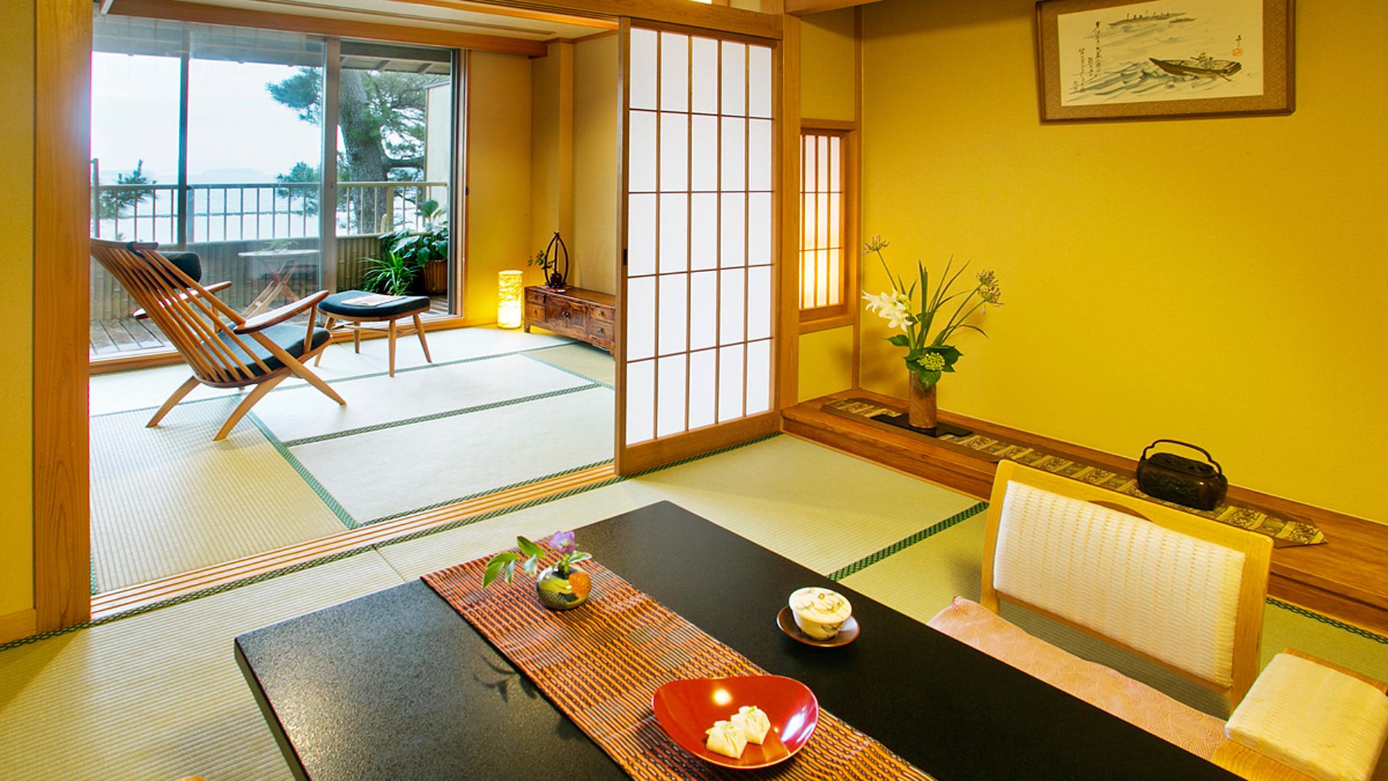 Japanese, Deluxe, Ocean View, Outdoor Bath