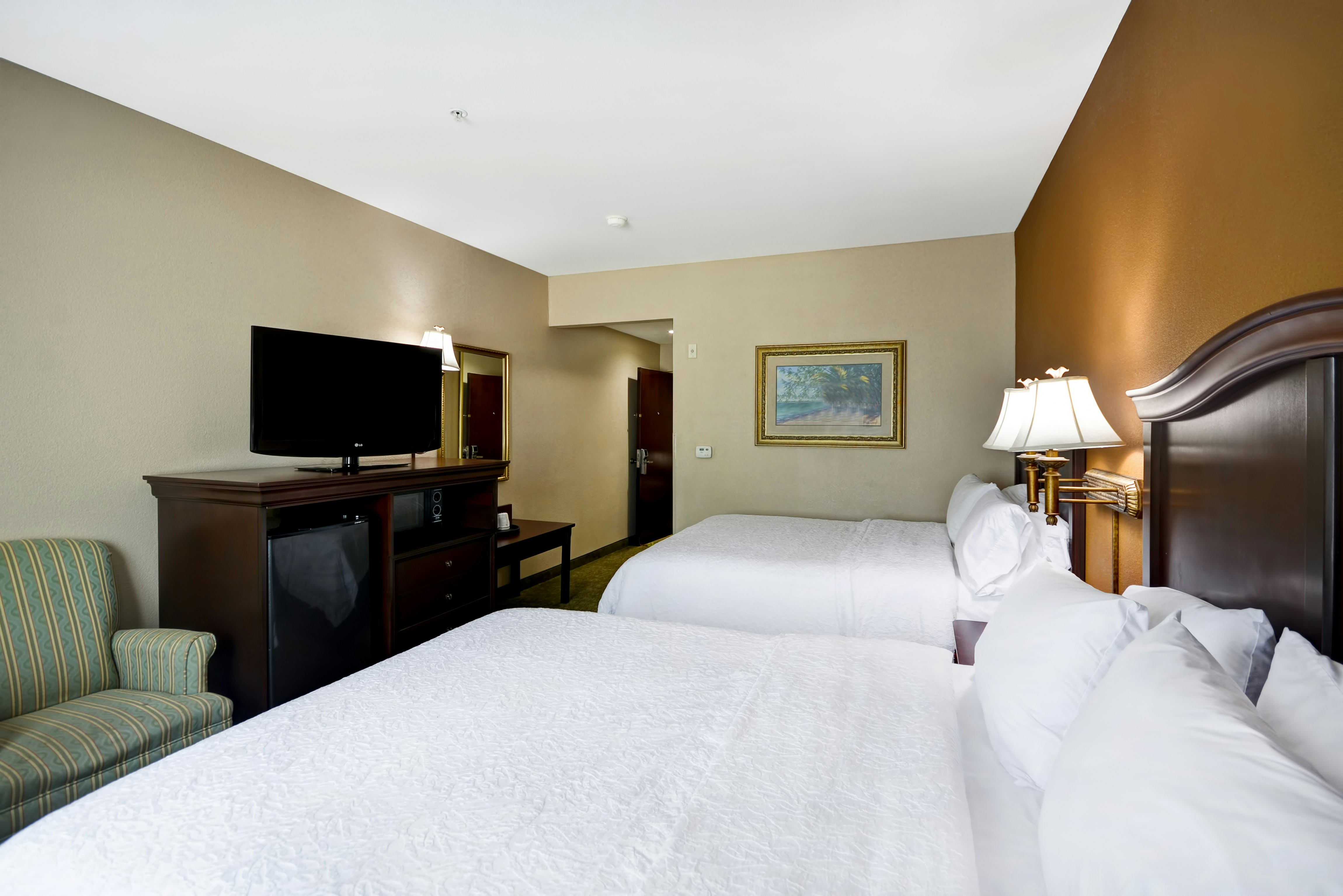 غرفة بسريرين كوين لذوي الإعاقة، Hampton Inn Corpus Christi 3/4