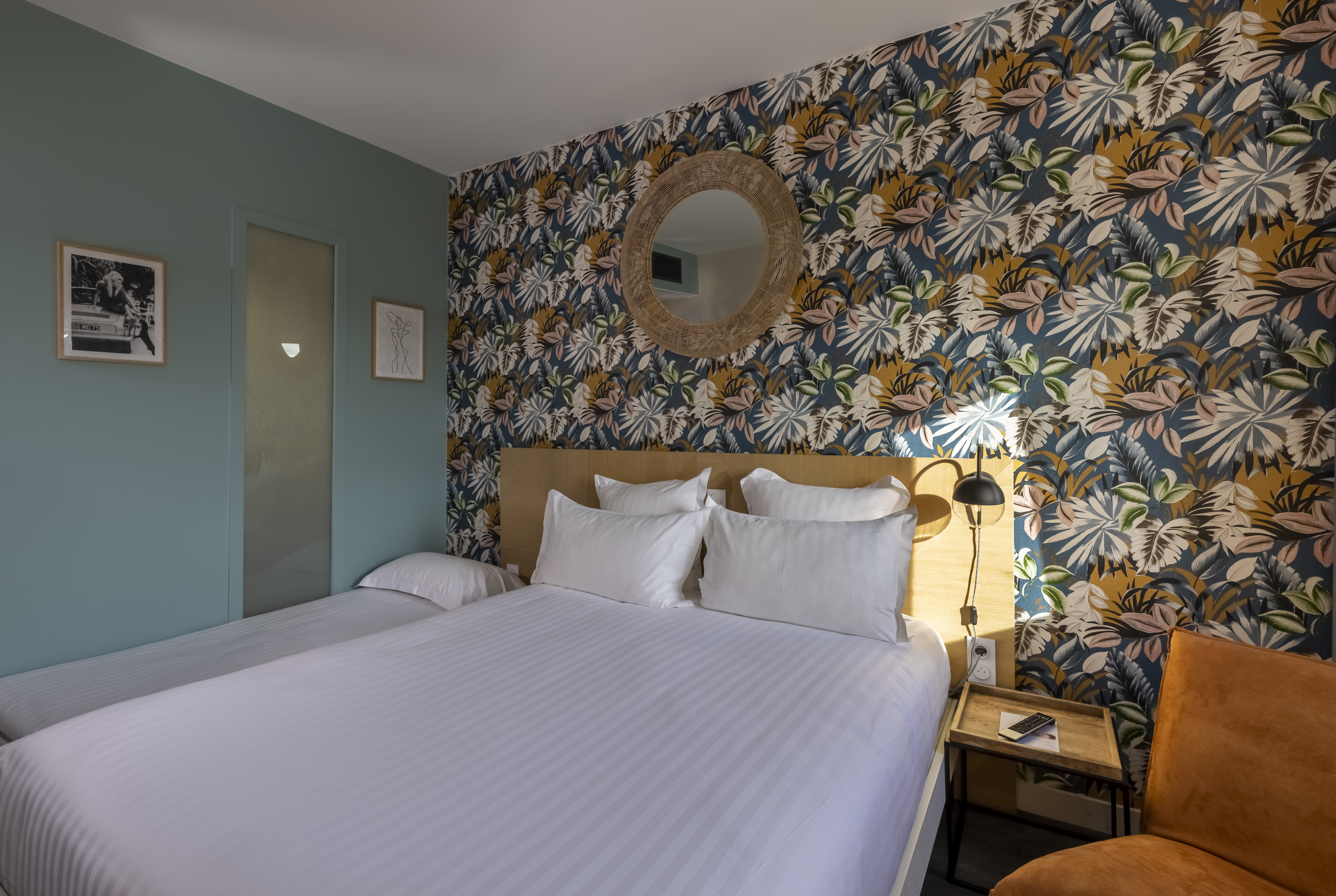Double room with extra bed