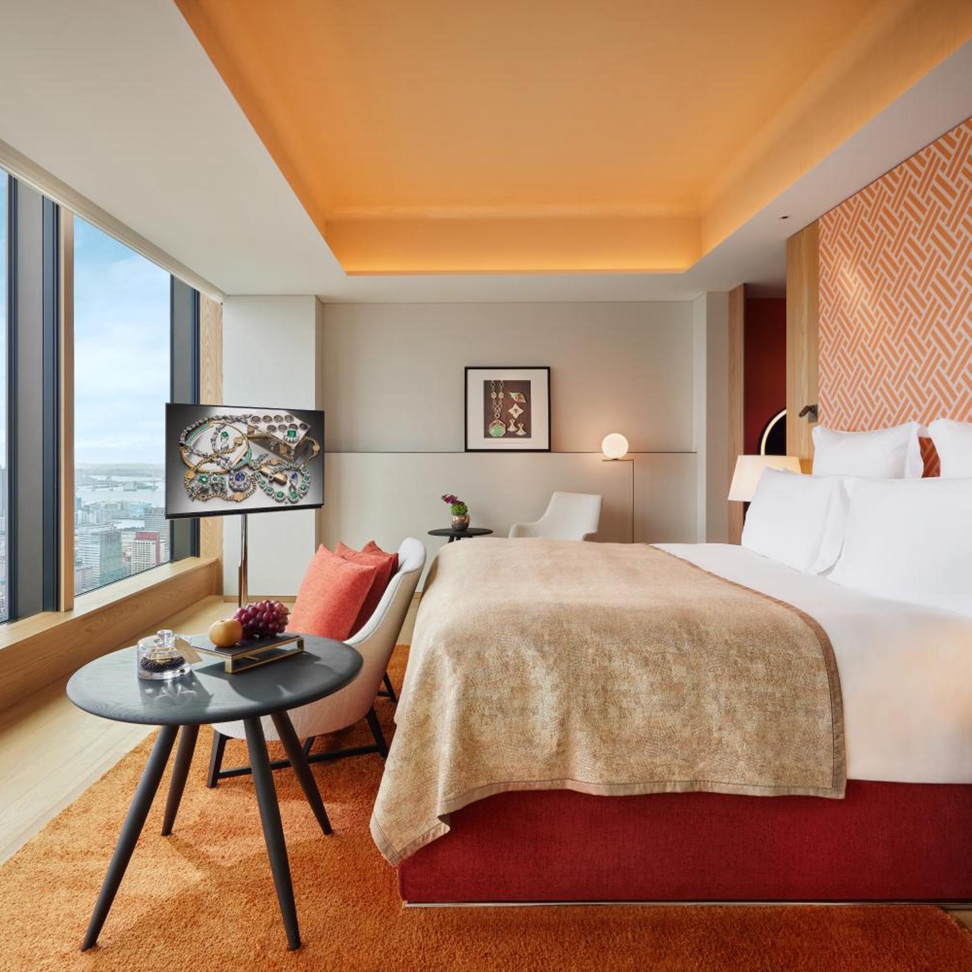 Deluxe, King Bed, Skyline View