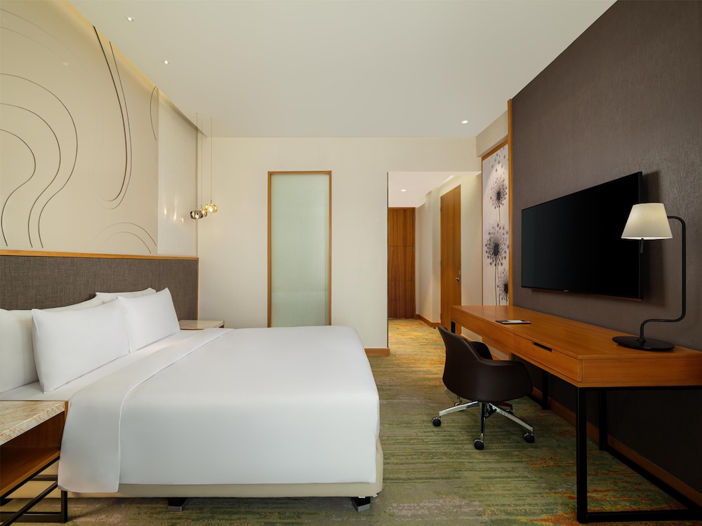 غرفة سوبيريور بسريرين منفصلين بإطلالة على المدينة، Radisson Golf And Convention Center Batam 10/10