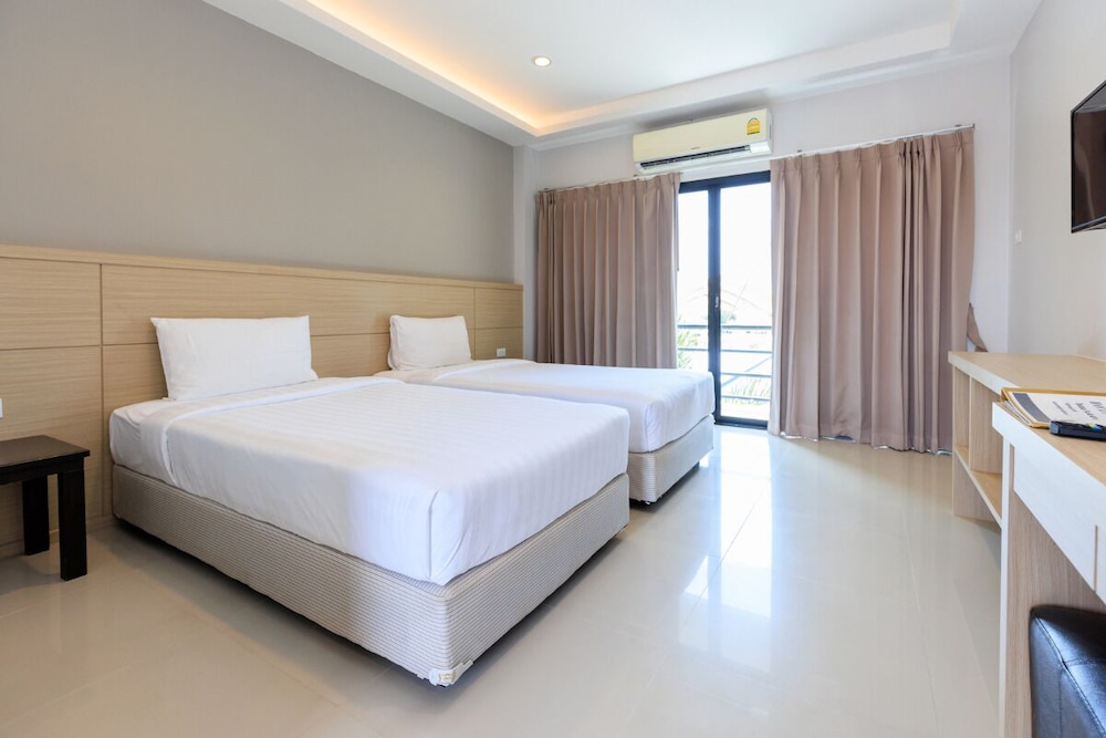 غرفة قياسية بسريرين منفصلين، Baan Phor Phan Hotel 2/8