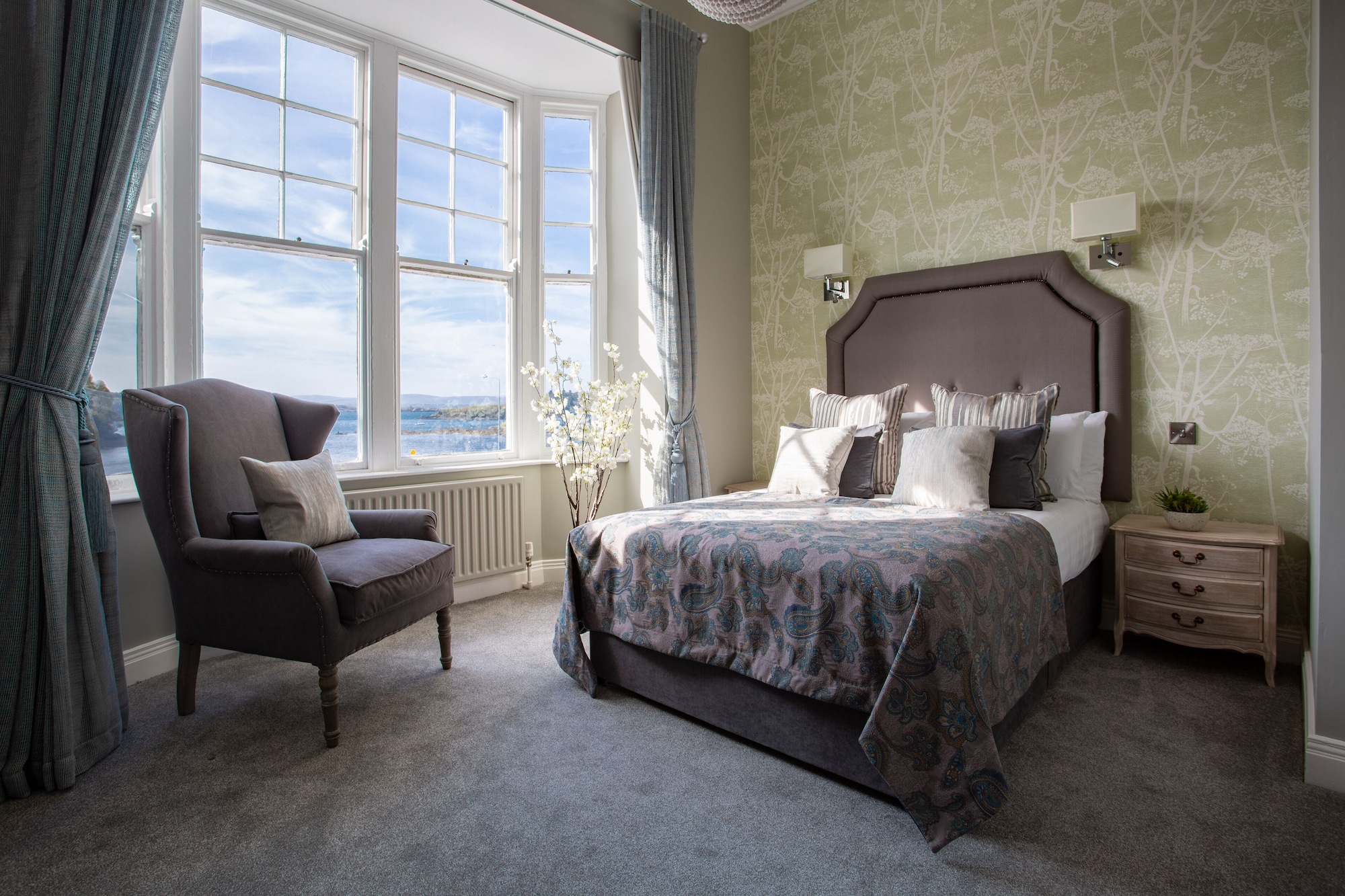 ROOM, DOUBLE BED, SEA VIEW