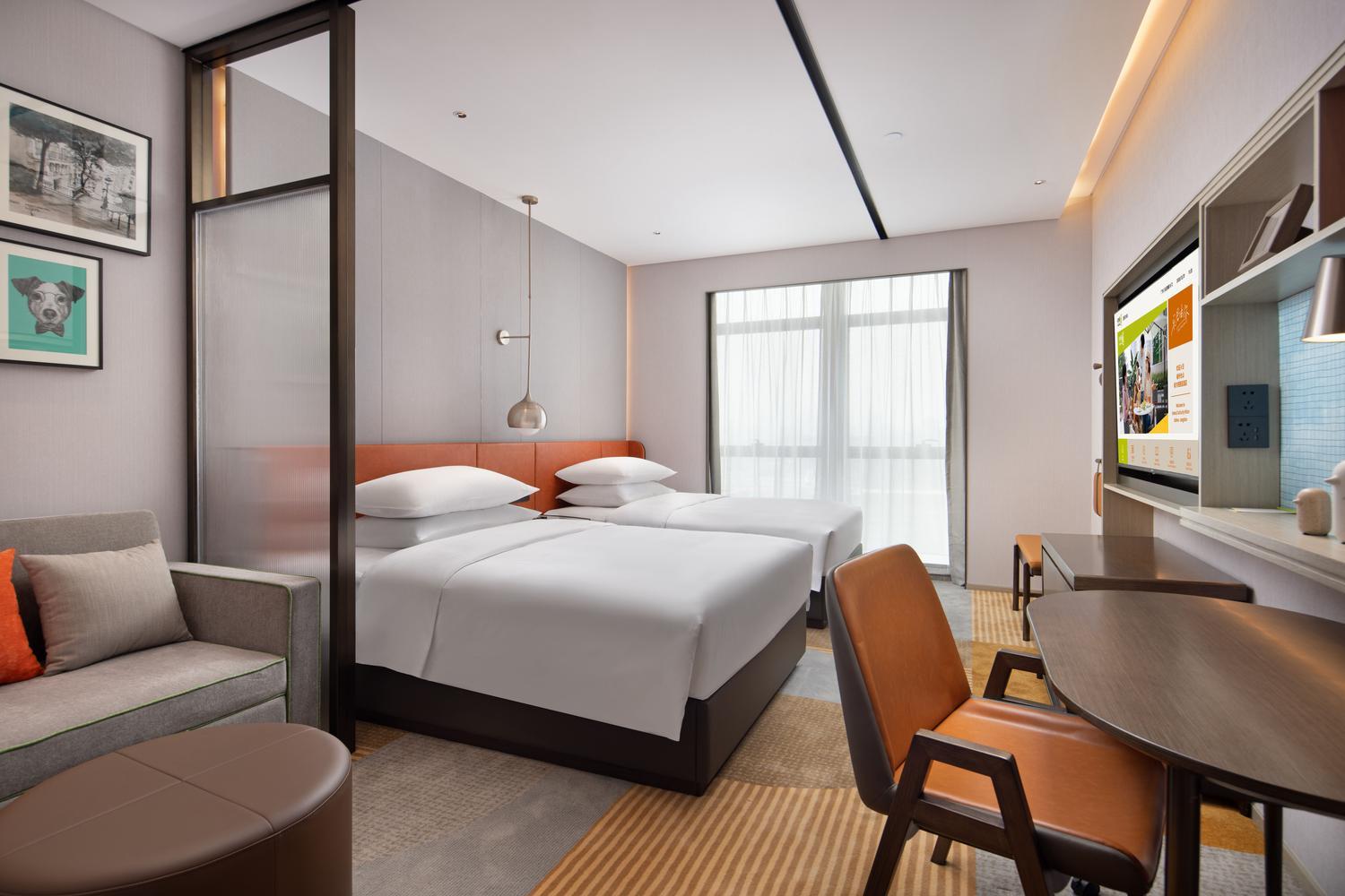 Room at HOME2 SUITES BY HILTON FOUZHOU CANGSHAN, FUZHOU
