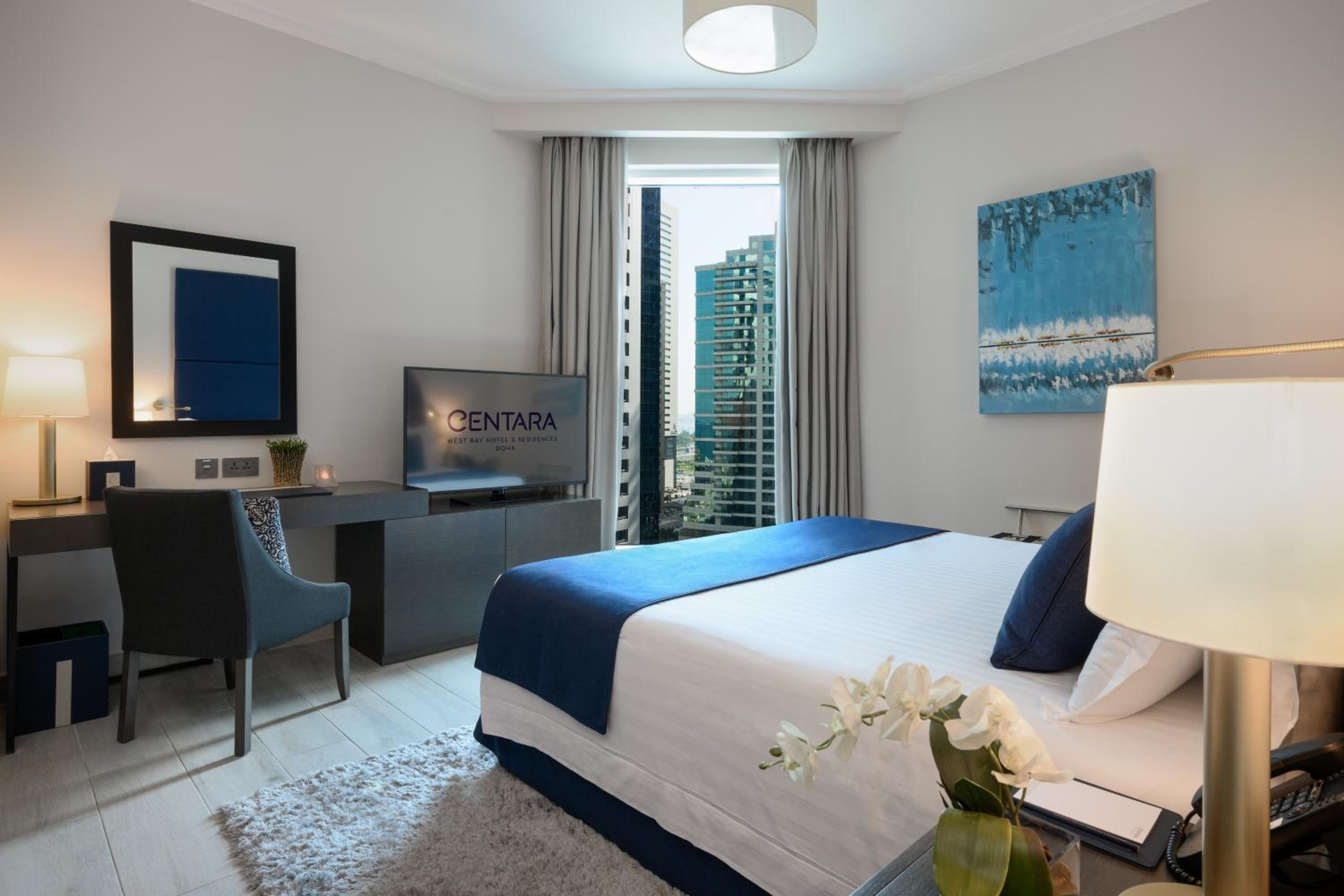 3 Bedrooms, Deluxe, Residence, King Bed, City View, Centara West Bay Hotel and Residences Doha 2/4