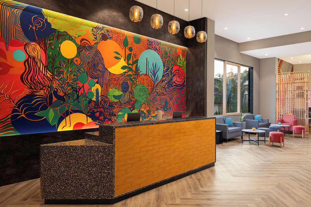Lobby at Ginger Goa, Candolim, CANDOLIM