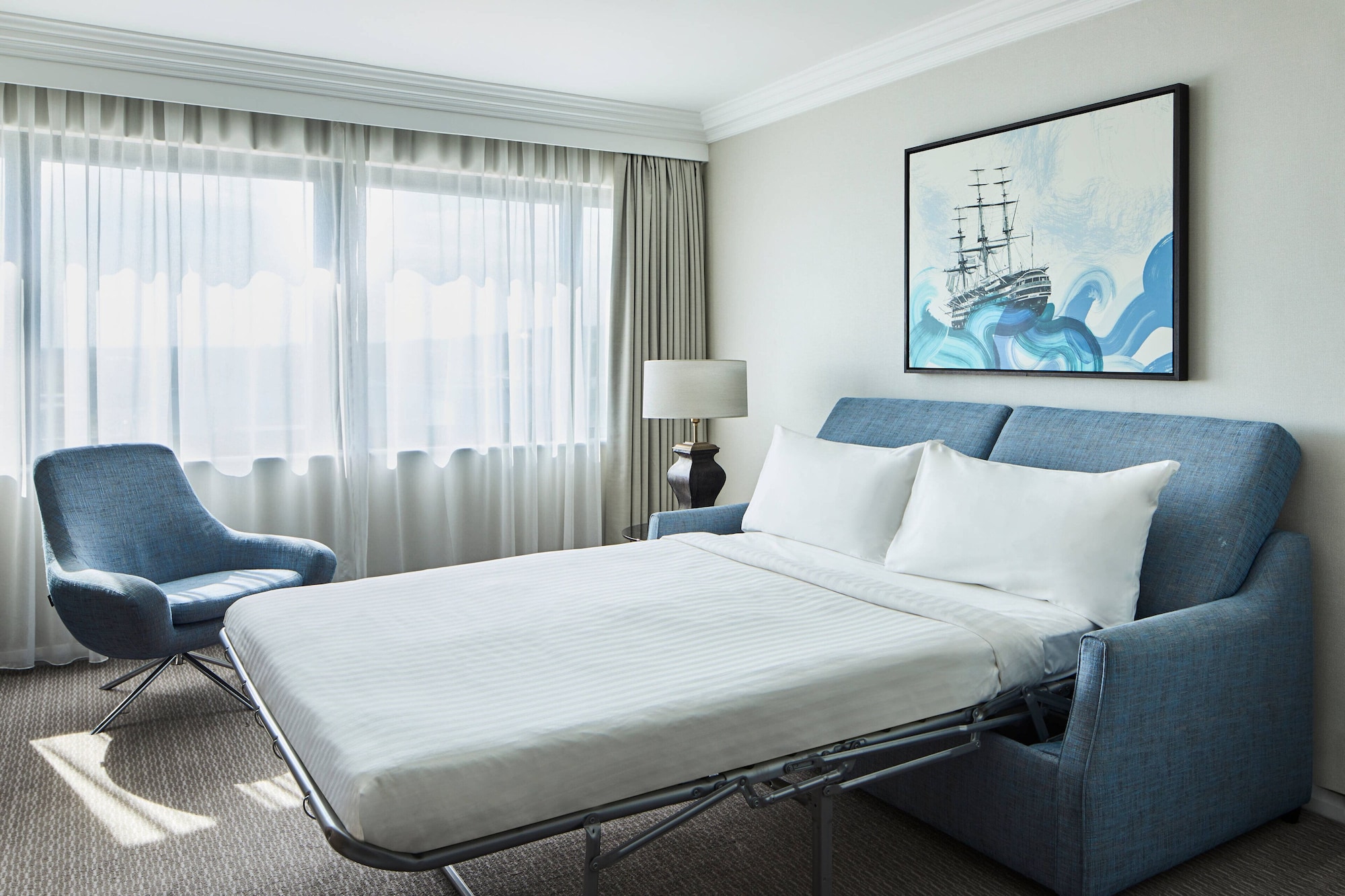 Room at Marriott Portsmouth Hotel, PORTSMOUTH - UK