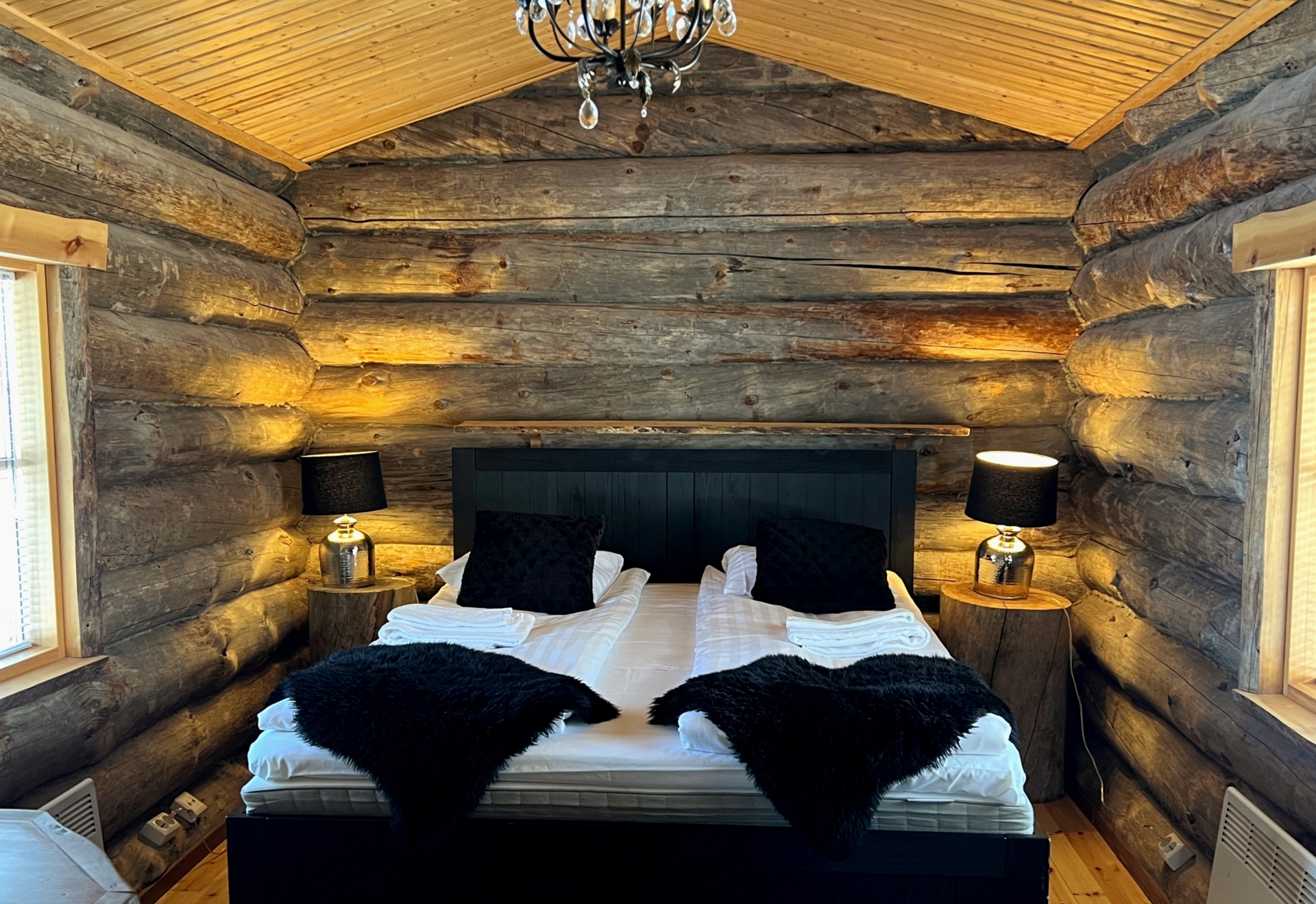 Arctic Log Cabin