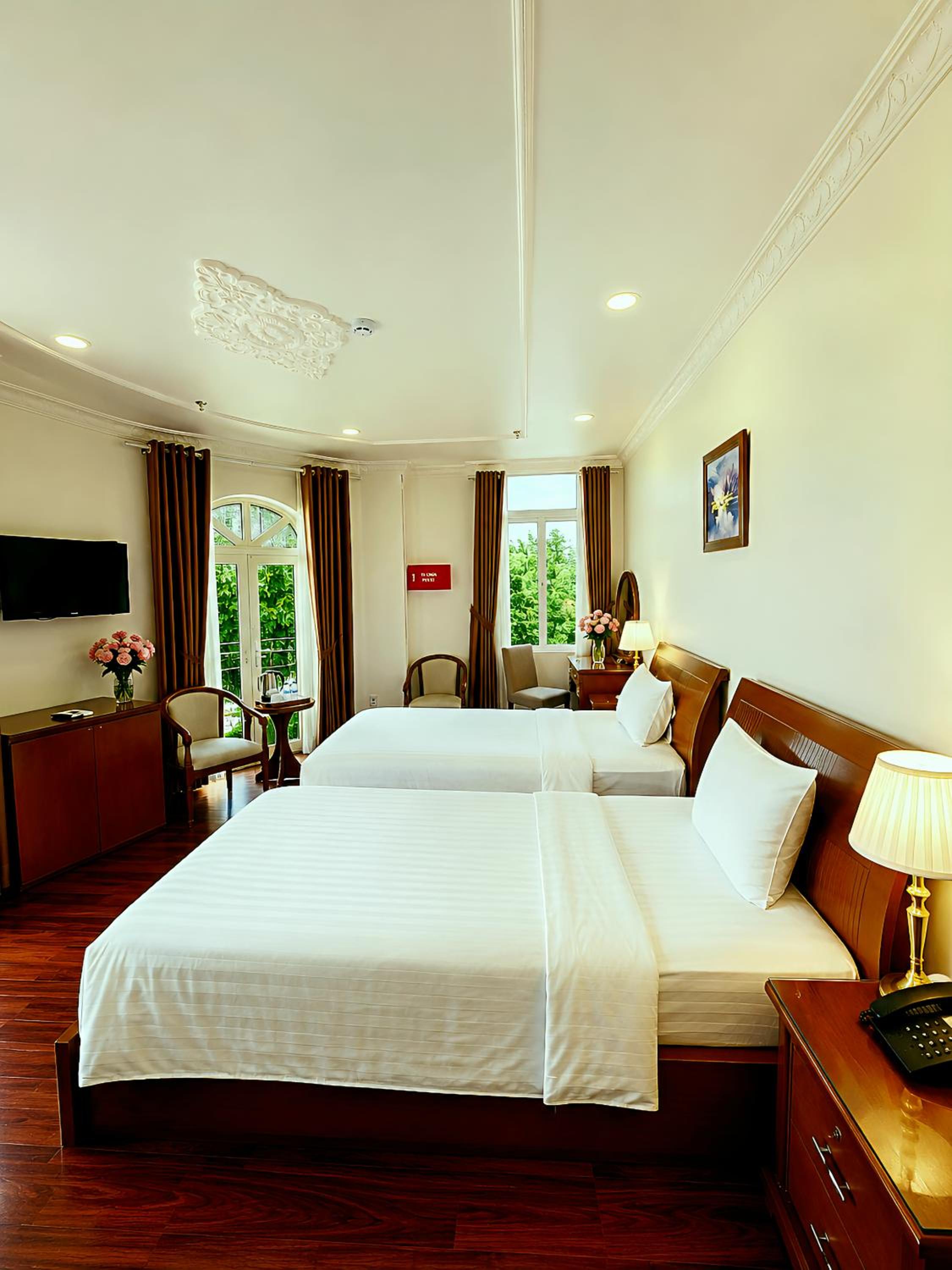 Vip, Twin Beds, Balcony