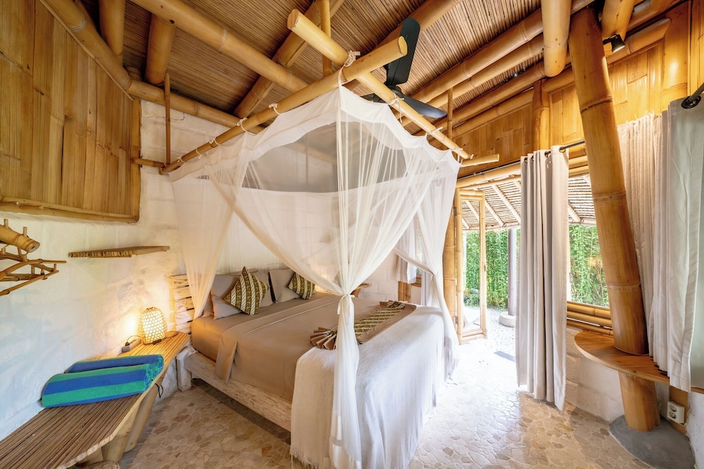 Semi Room, Bungalow, 2 Double Beds