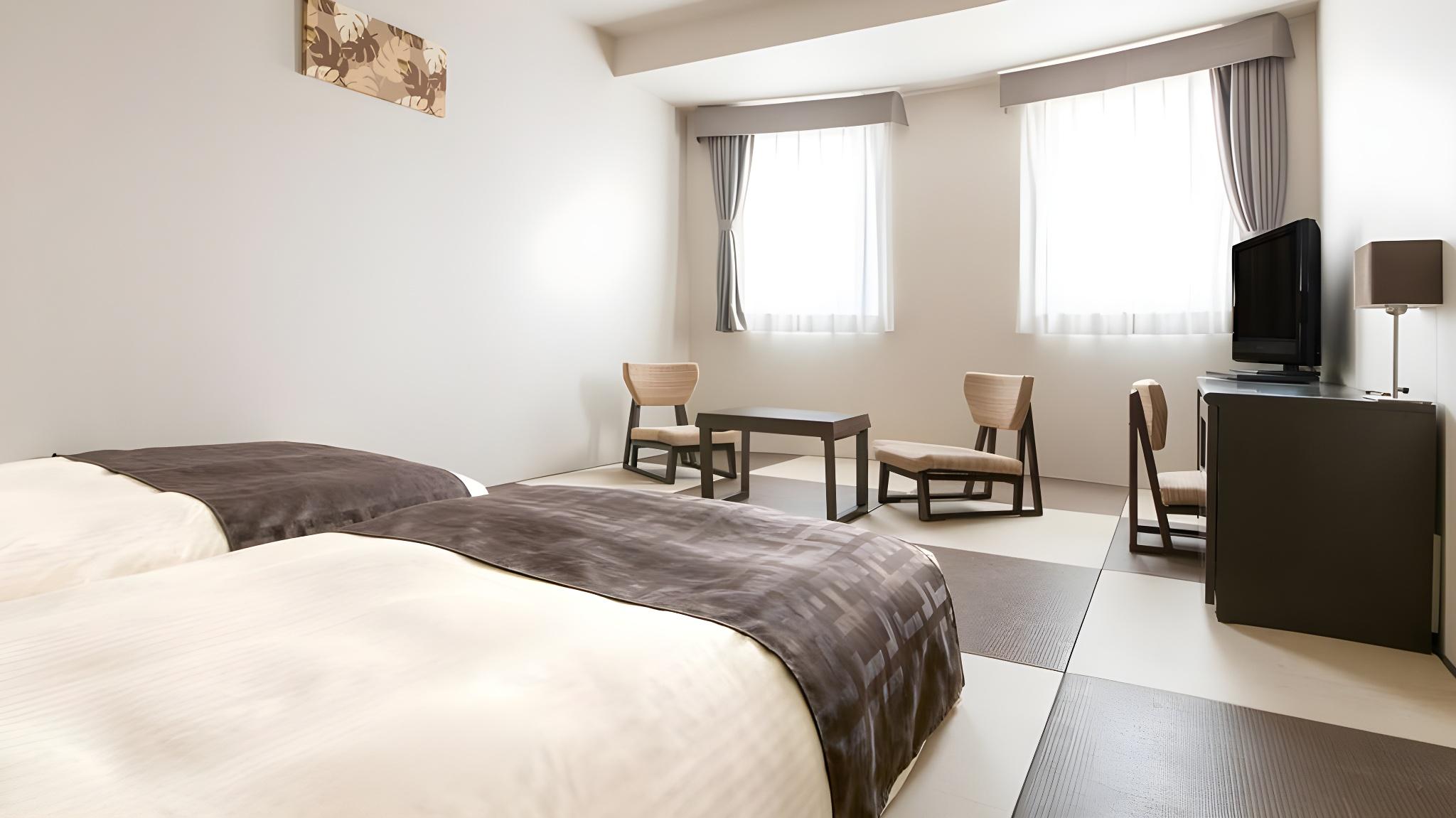 غرفة يابانية عصرية للمدخنين، Premier Hotel Cabin Sapporo Ex Natural Spa Hotel Paco Junior Susukino 2/2