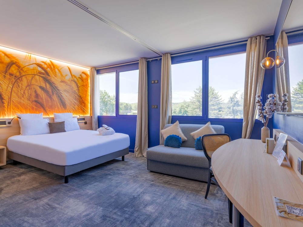 غرفة بريفيليج بسرير مزدوج مع أريكة، Mercure Lyon Est Villefontaine 7/10