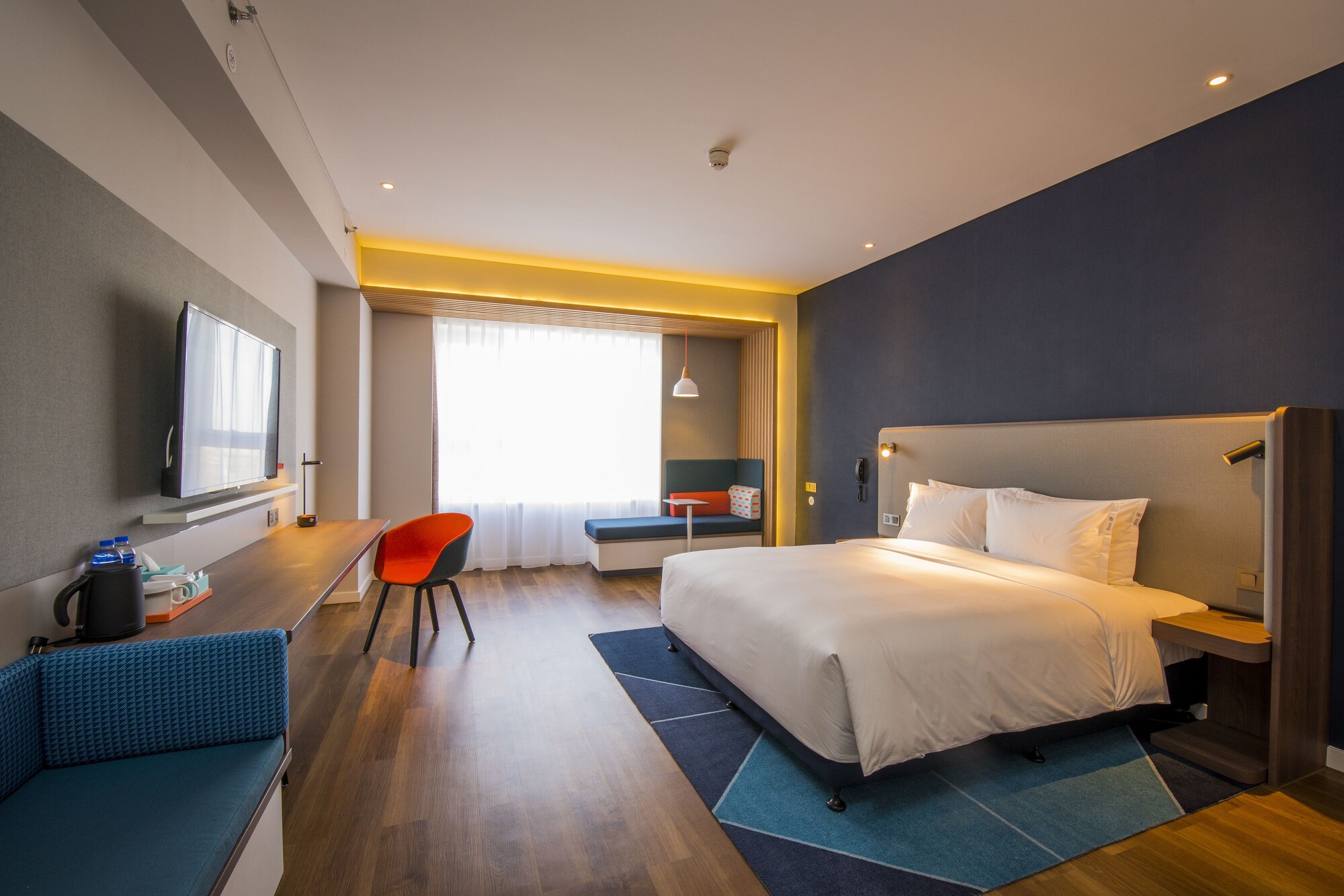 غرفة قياسية بسرير فردي، Holiday Inn Express Yinchuan Downtown 2/6