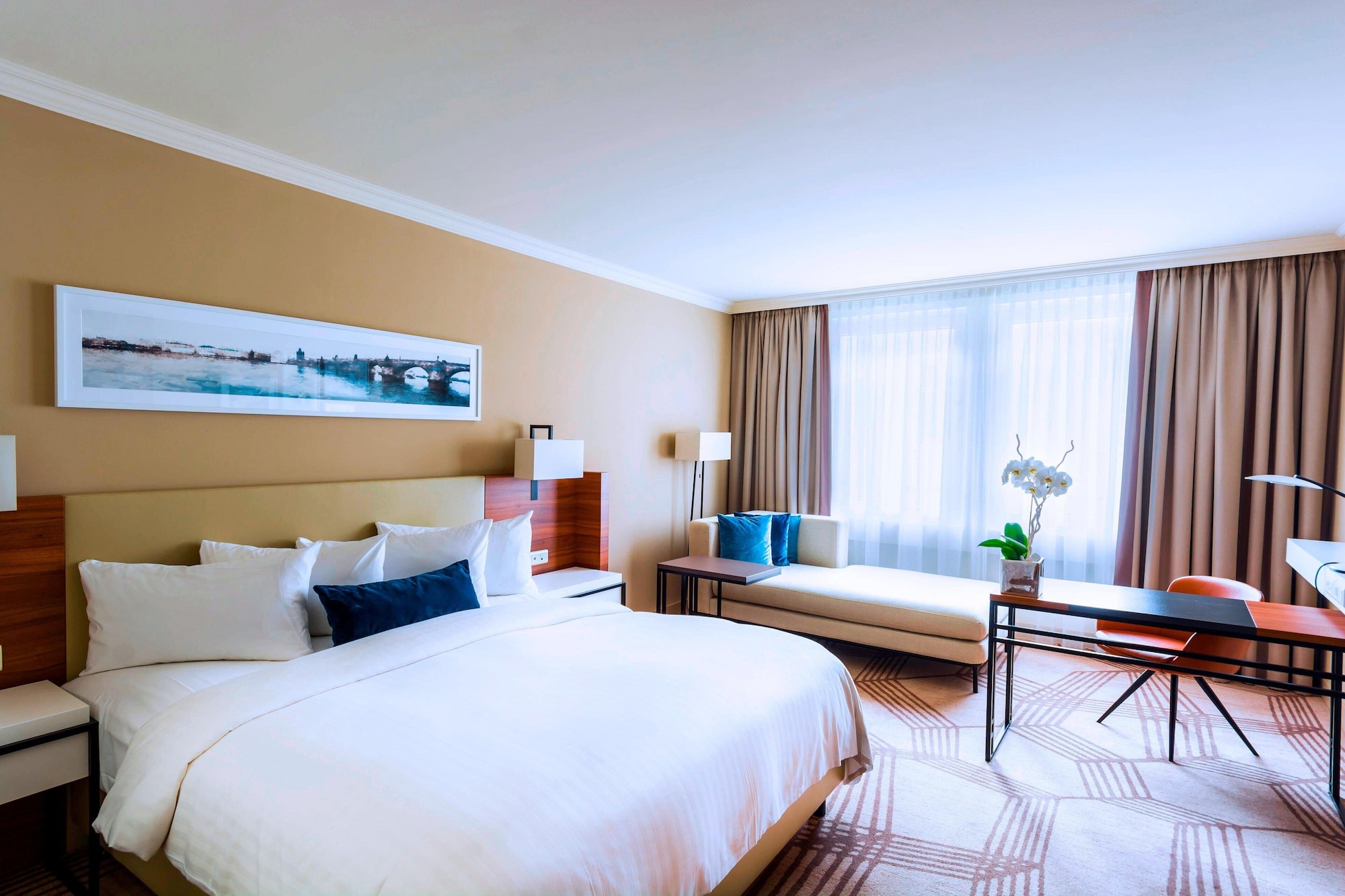 Room at PRAGUE MARRIOTT HOTEL, PRAGUE