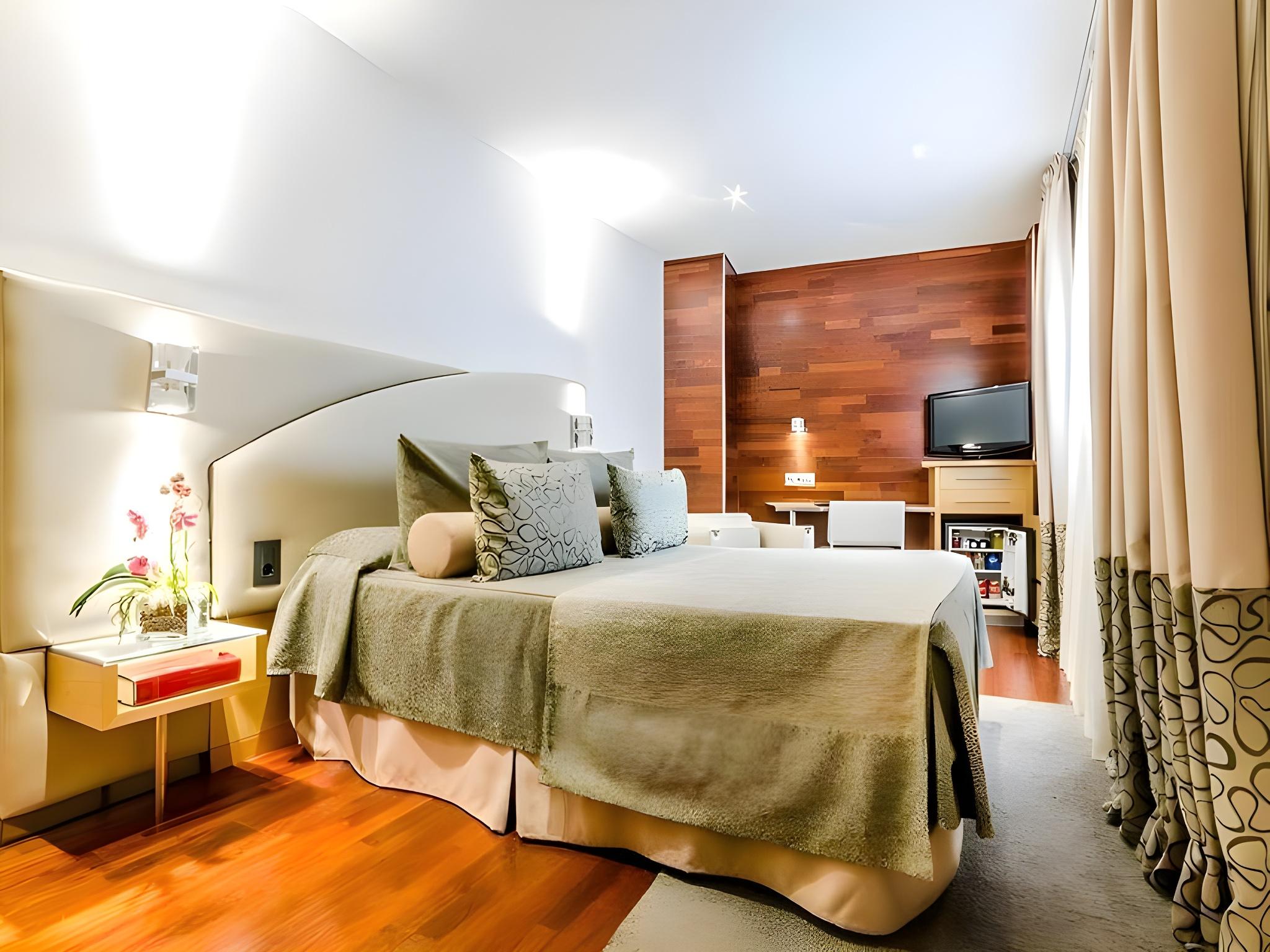 غرفة مفردة بسرير مزدوج، Hotel Sansi Barcelona 2/2