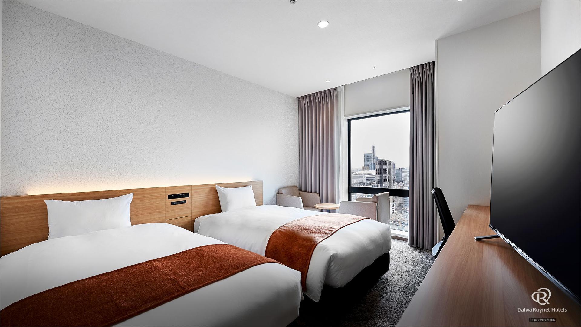 Moderate, Twin Beds, Smoking