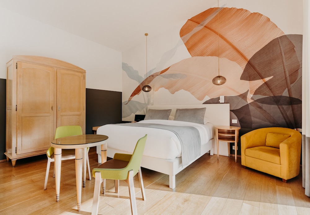 غرفة بسرير كينج، RELAIS DU SILENCE LES FRERES IBARBOURE - TABLE ET HOSTELLERIE 2/2
