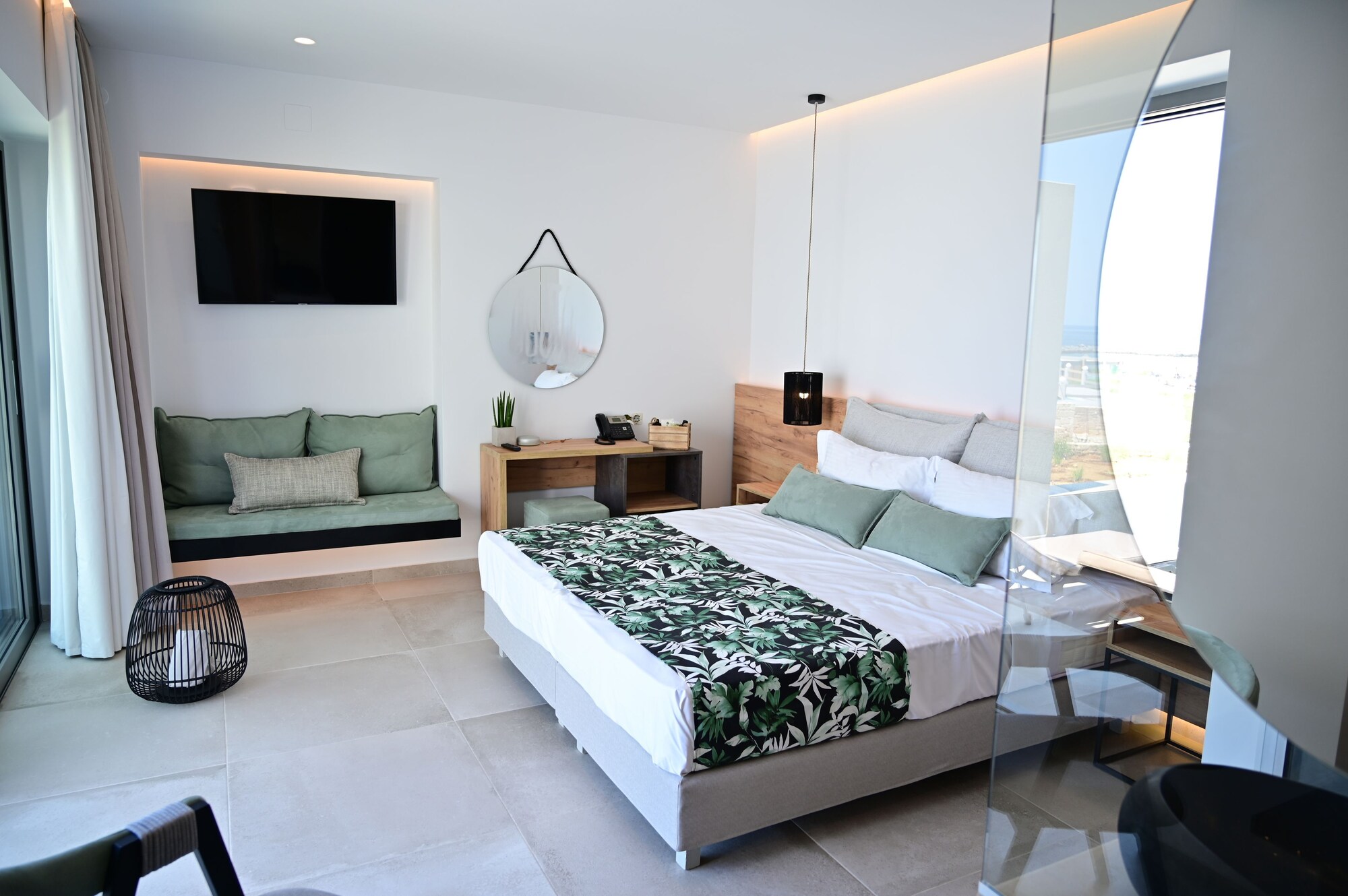 Honeymoon, Infinity, Junior Suite, Queen Bed, Sea View, Private Pool, Hot Tub
