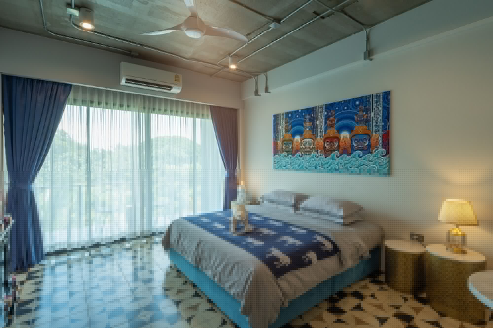 DELUXE, DOUBLE BED, RIVER VIEW