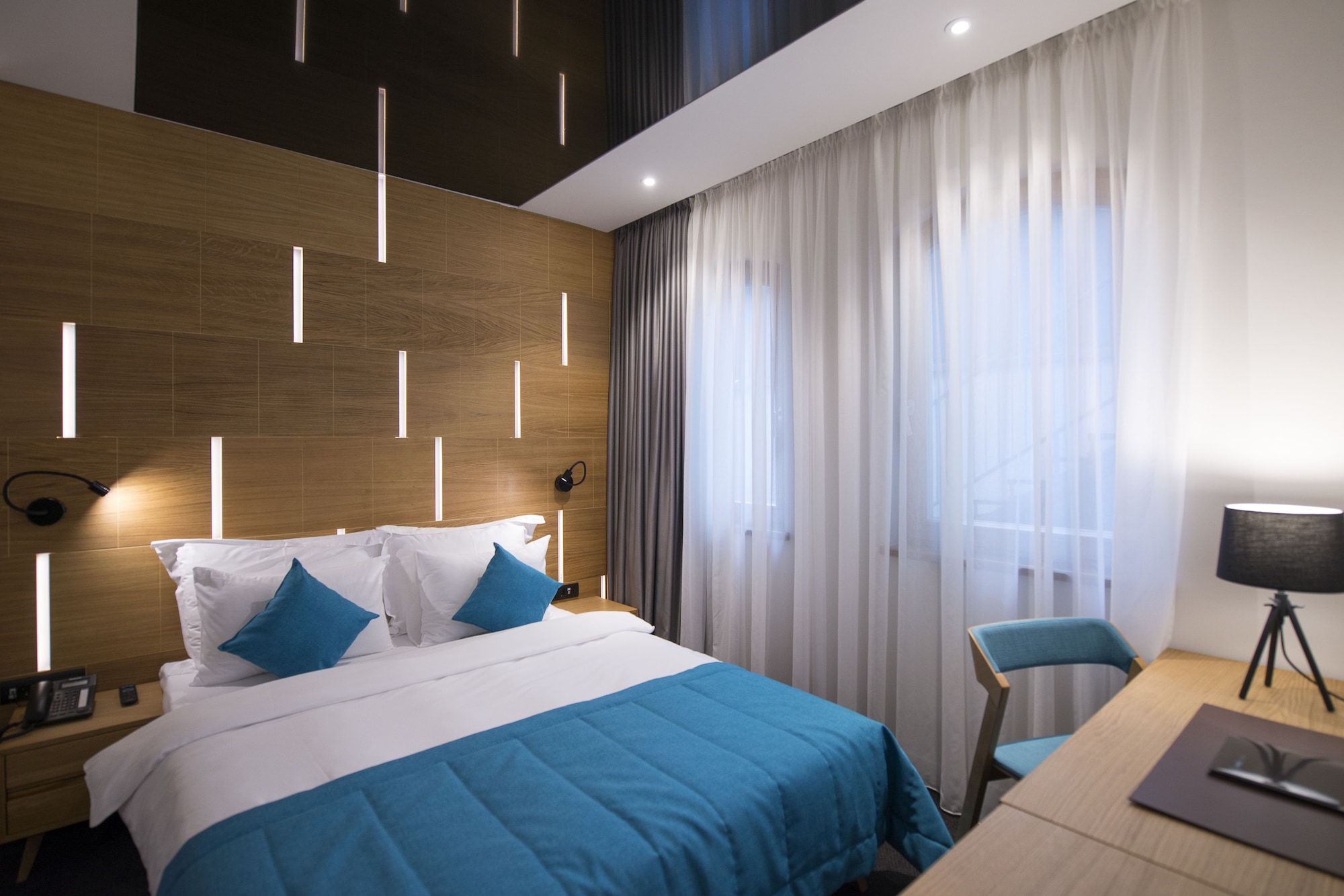 غرفة ديلوكس بسرير مزدوج، Hotel Sana 5/7