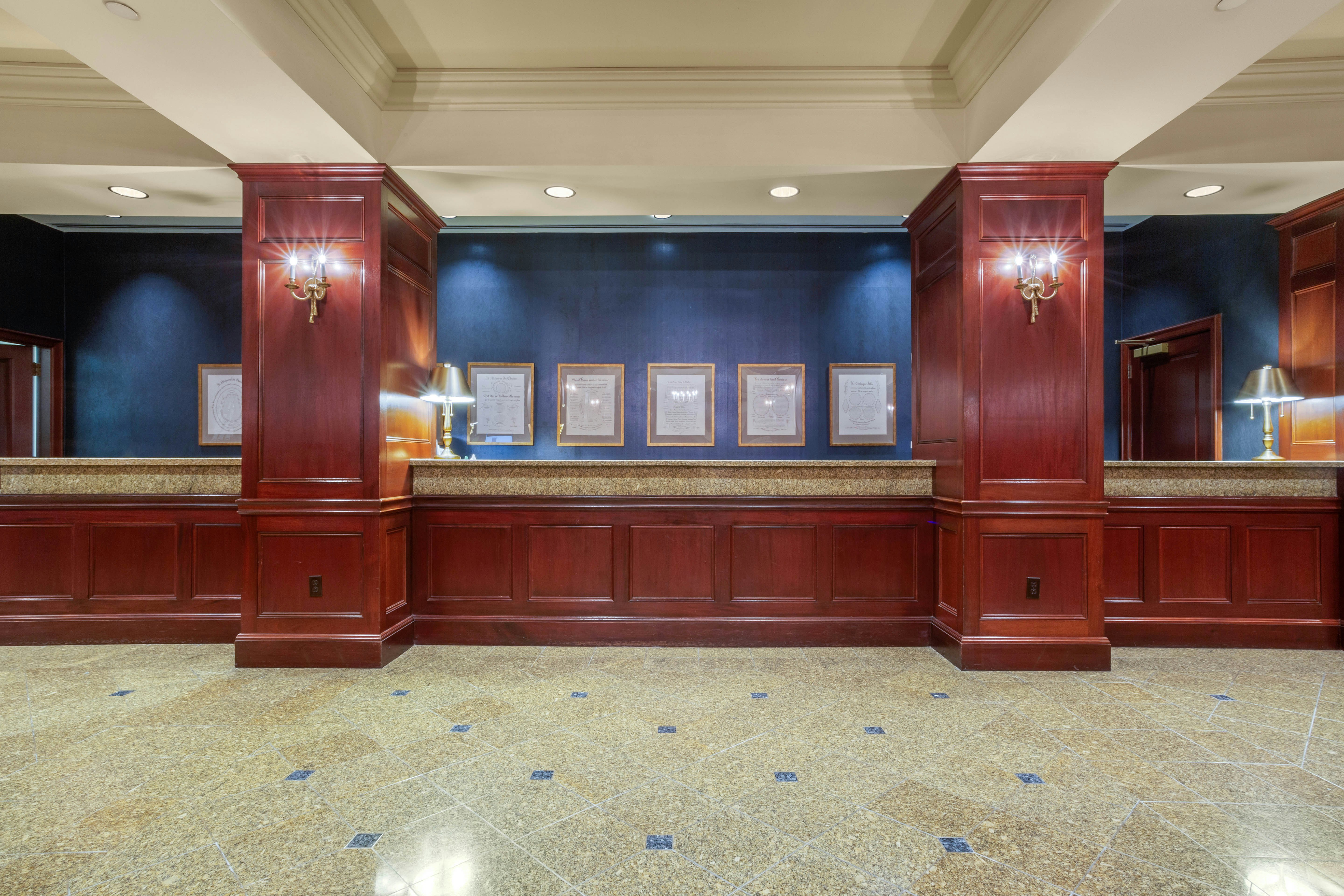 Lobby at Omni New Haven At Yale, NEW HAVEN - CT