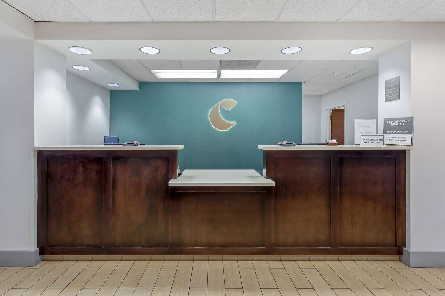 Lobby at Comfort Inn Laurel - Fort Meade, LAUREL - MD