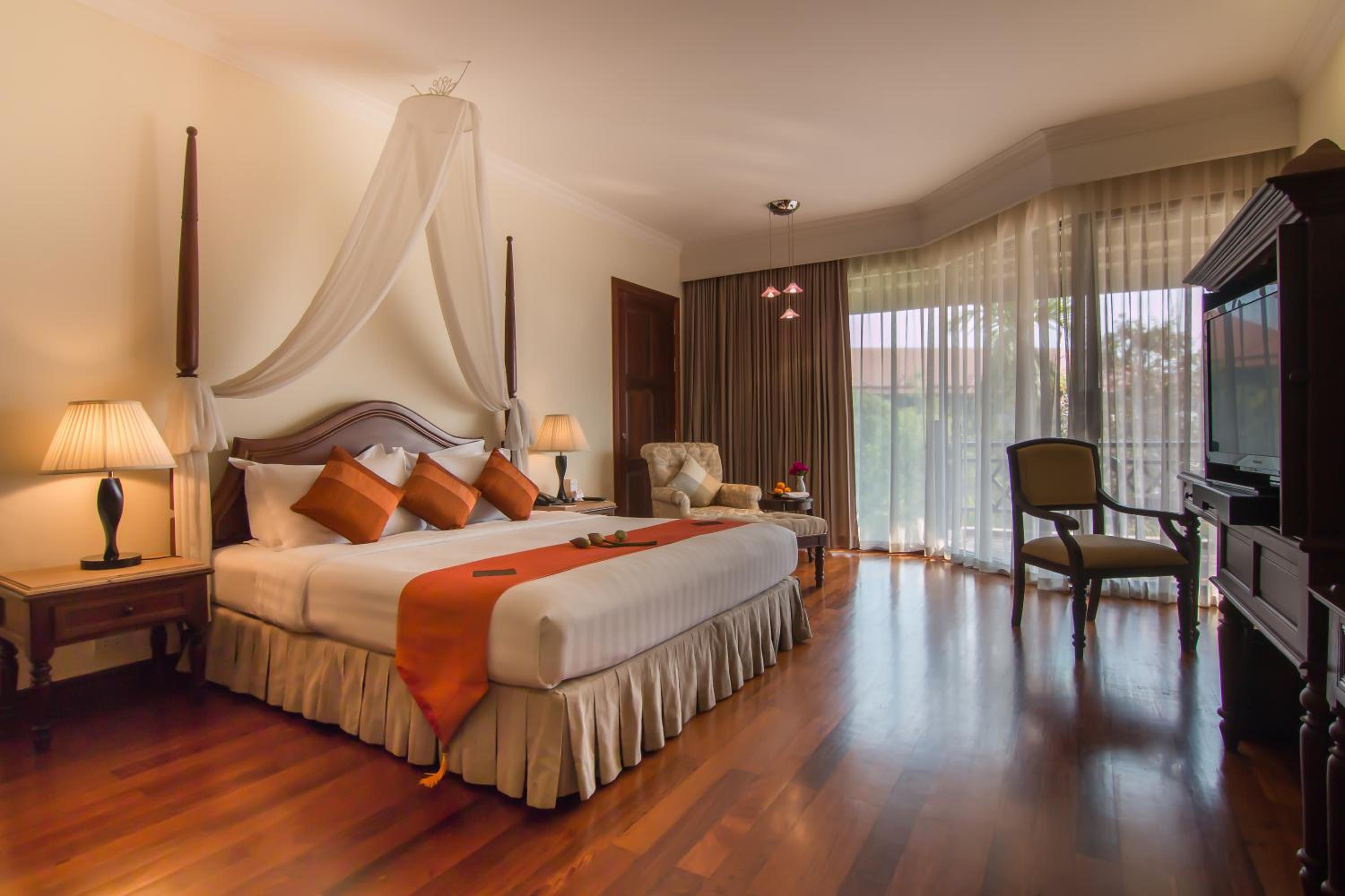 غرفة ديلوكس بإطلالة على الحديقة، PALACE RESIDENCE & VILLA SIEM REAP 3/10