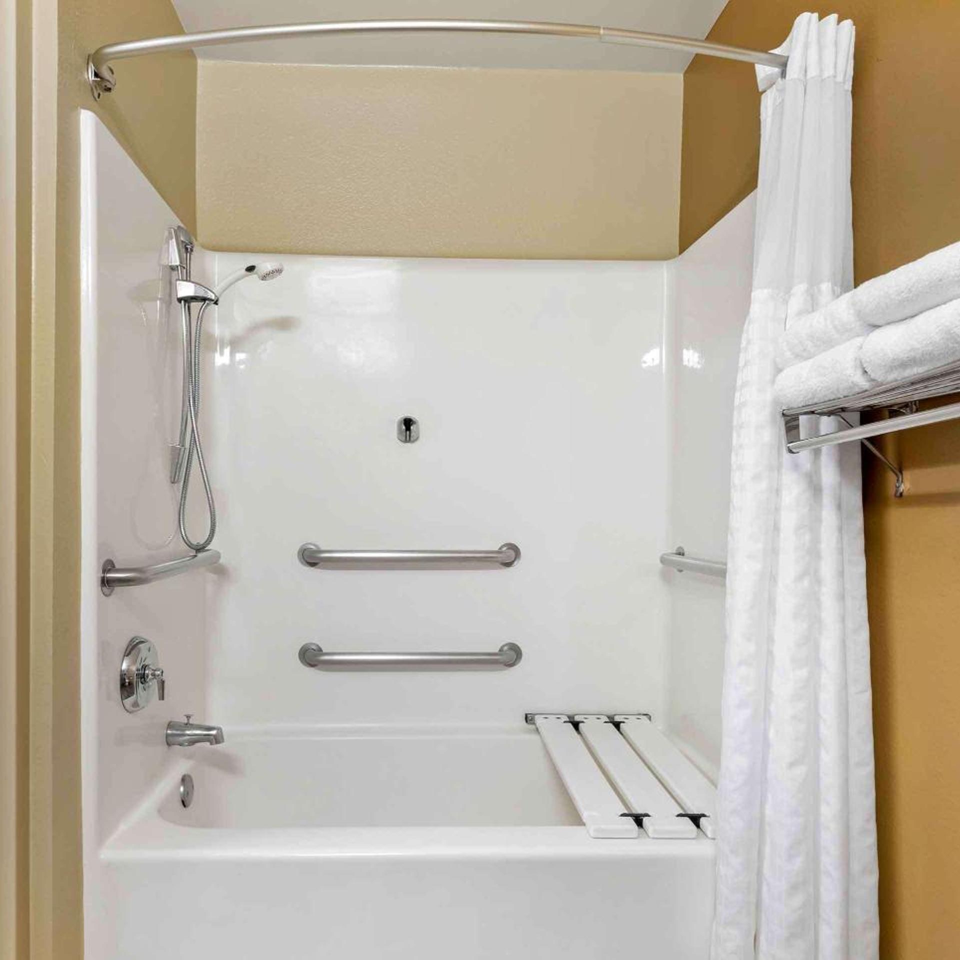 استوديو ديلوكس بسرير مزدوج لذوي الإعاقة، Extended Stay America Houston Med Ctr Nrg Pk Braeswood Blvd 5/8