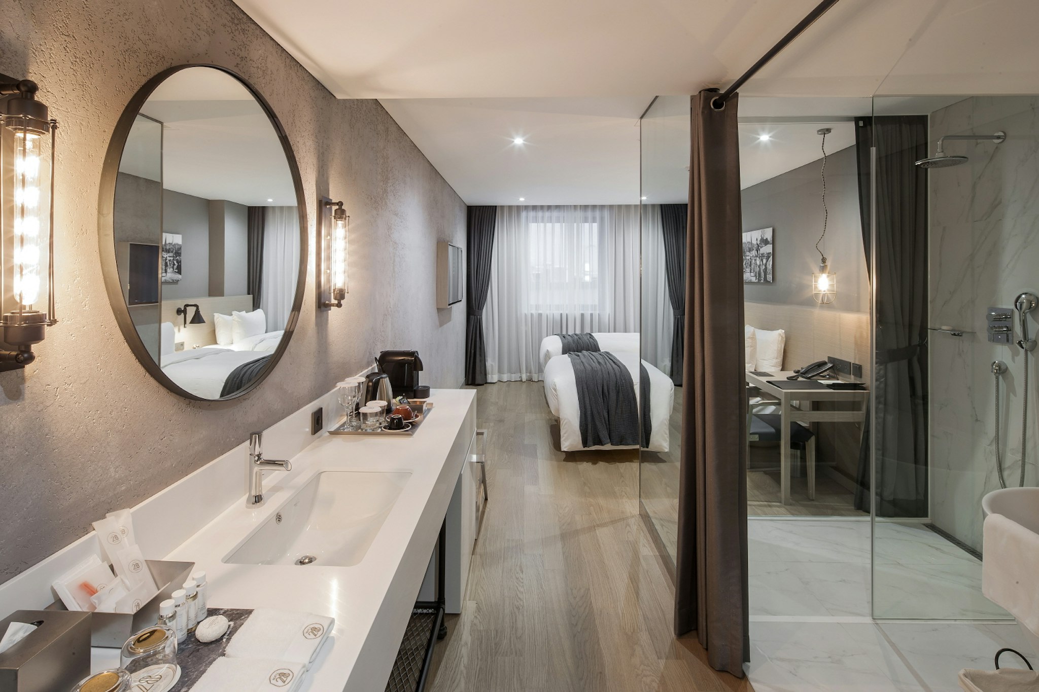 غرفة ديلوكس بسريرين منفصلين، HOTEL 28 MYEONGDONG 4/4