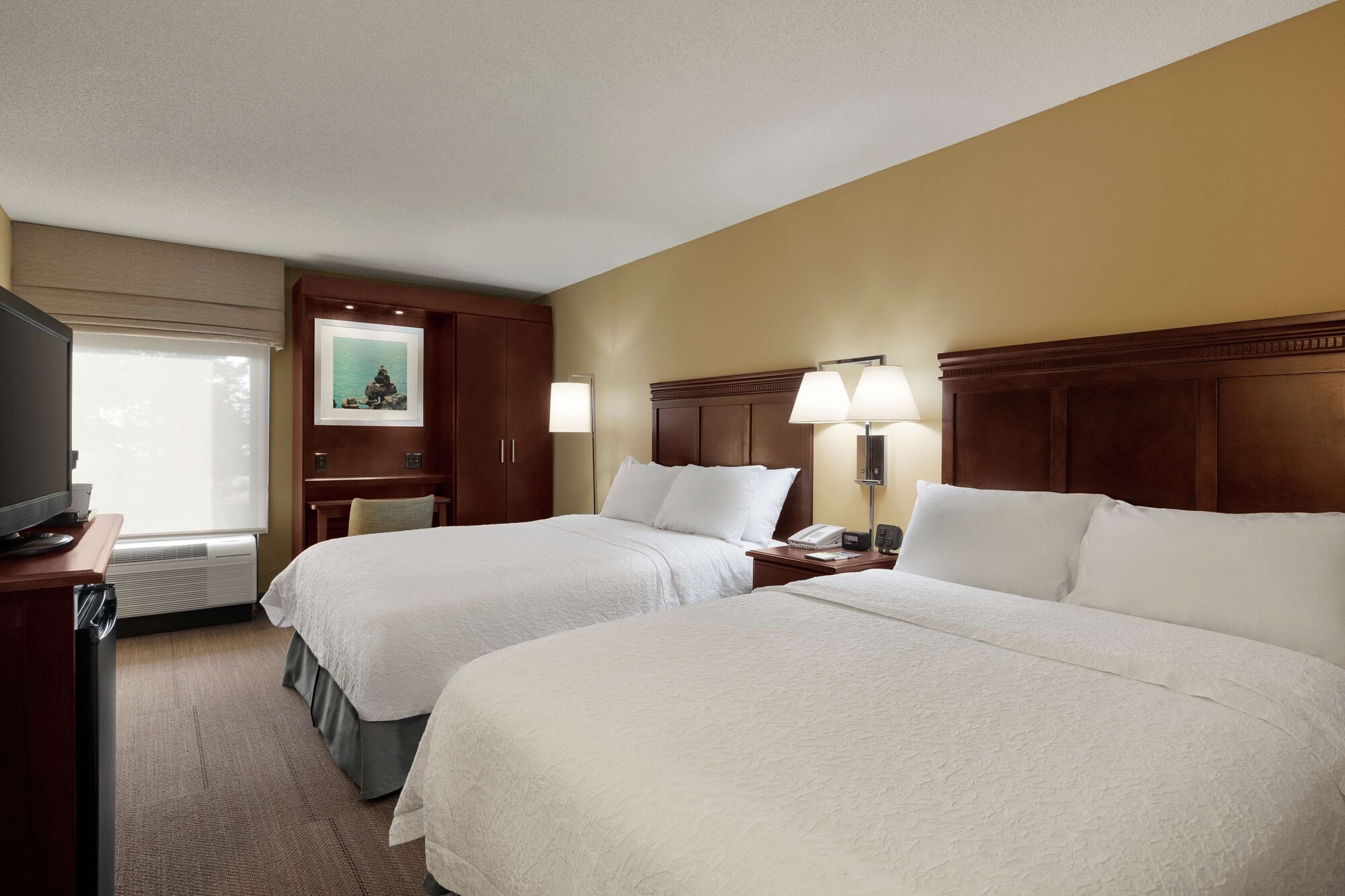 غرفة قياسية بسريرين مزدوجين، Hampton Inn Ft Lauderdale-Cypress Creek 2/8