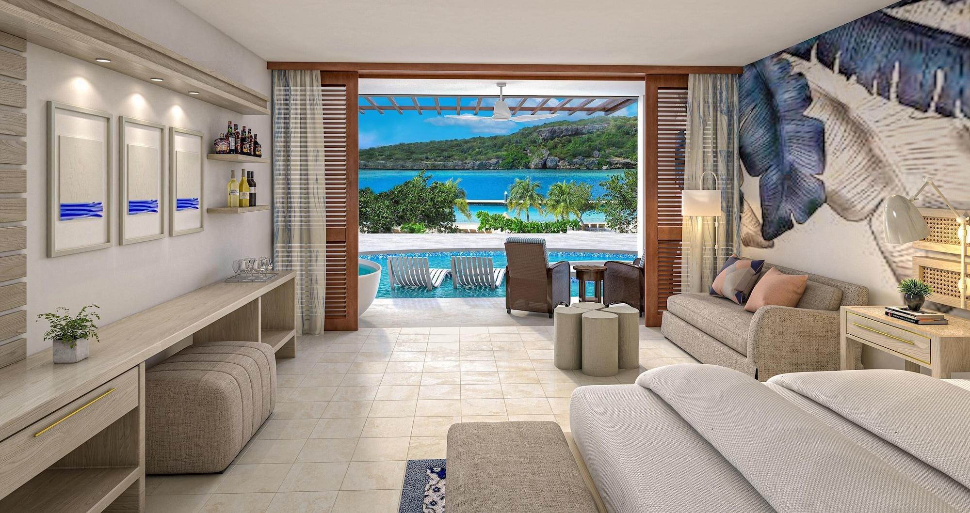 Swim Up, Sunchi, Junior Suite, Beach Front, Patio, Bathtub, Club Floor، Sandals Royal Curacao - Adults Only 2/3