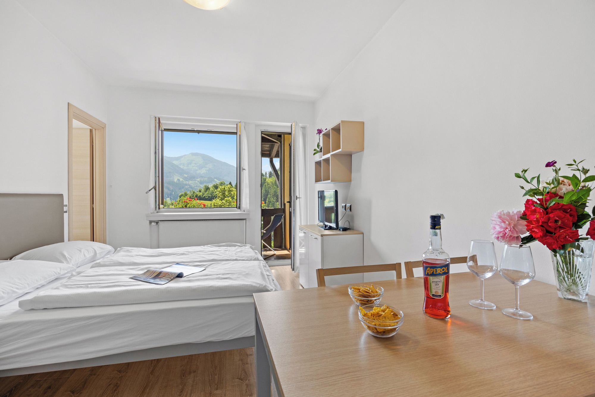 1 Bedroom, Panoramic, Apartment, Garden Area, South Wing، Residence Lagorai 9/10