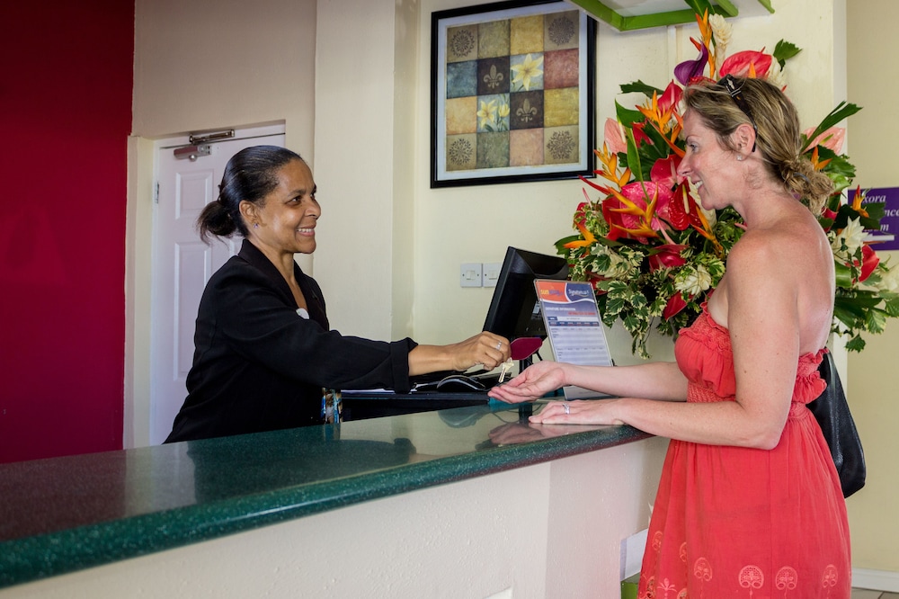 Lobby at Bay Gardens Inn, GROS ISLET