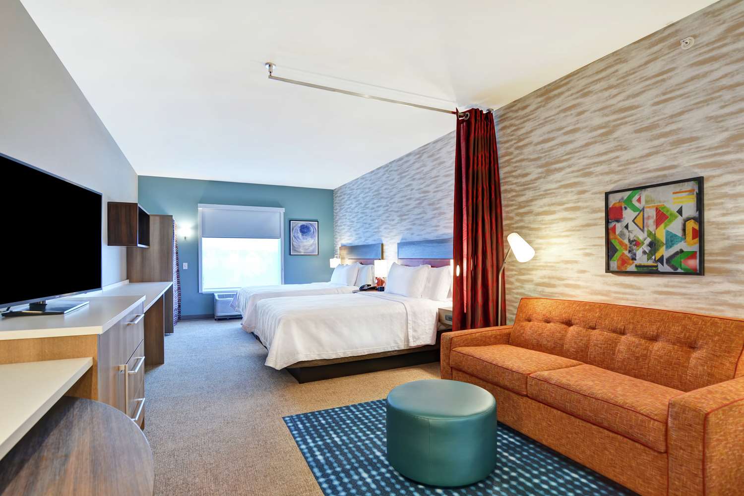 STUDIO, SUITE, 2 QUEEN BEDS