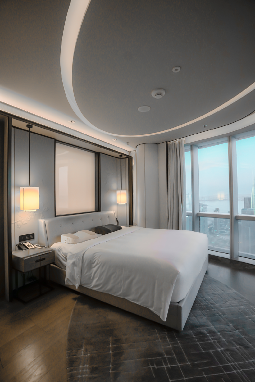 Presidential, Suite, King Bed, Bay View, Sofa, Executive Lounge Access