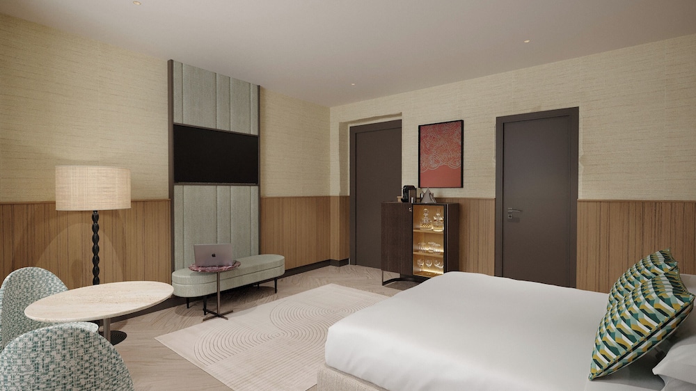 غرفة تنفيذية بسرير كينج، Circle 6 Rome Hotel 8/10